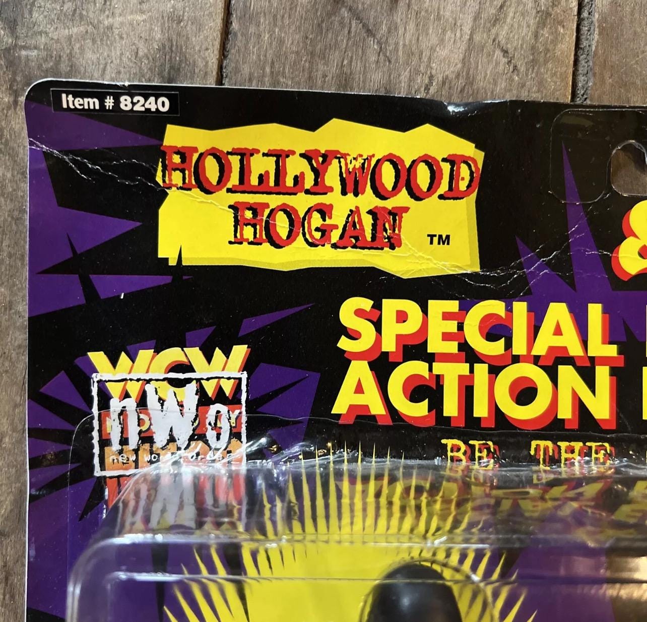 Vintage 1997 WCW Hollywood Hogan & Dennis Rodman Action Figure Set - MOC