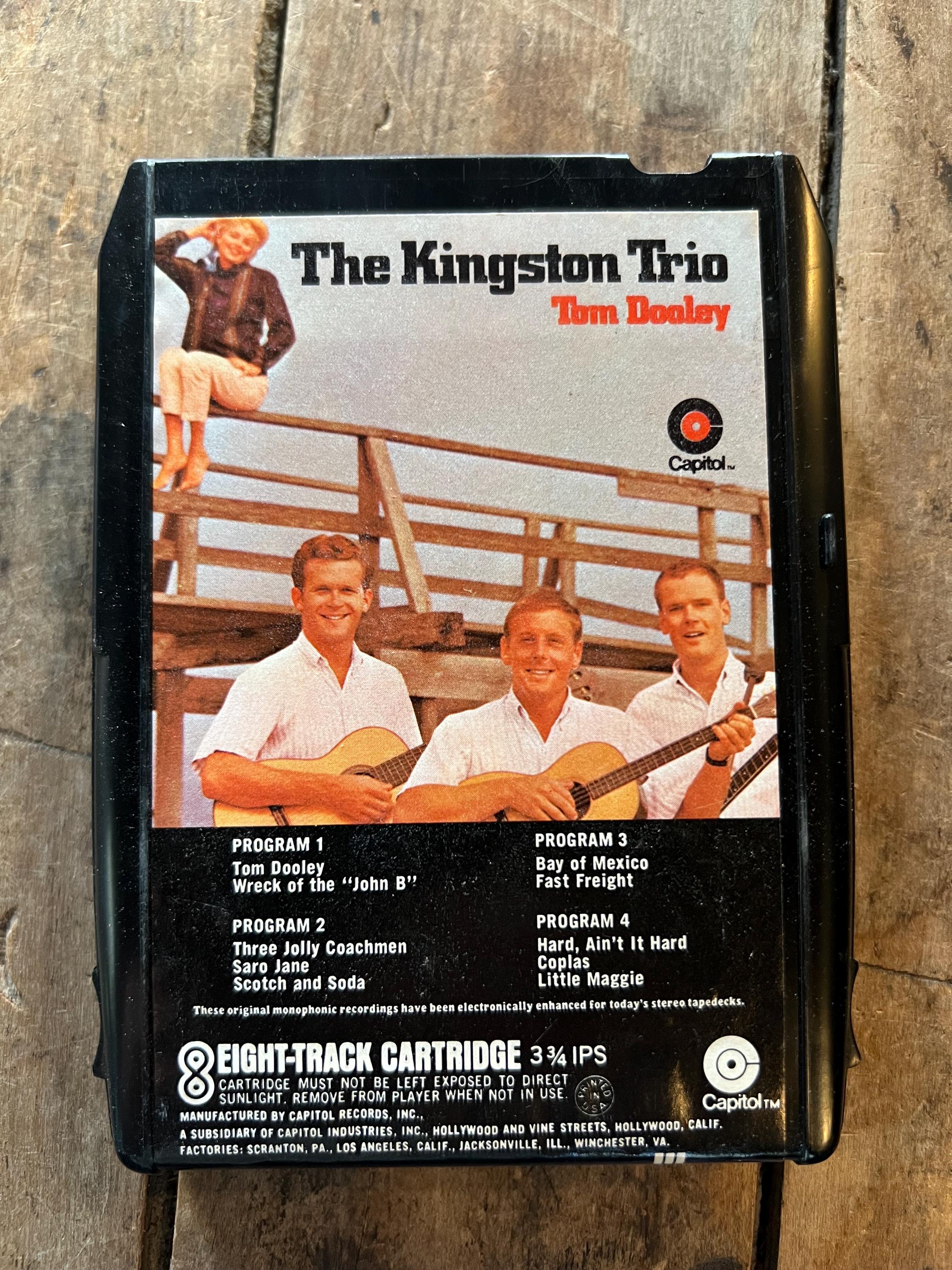 The Kingston Trio “Tom Dooley” - Capitol Records 8-Track Tape