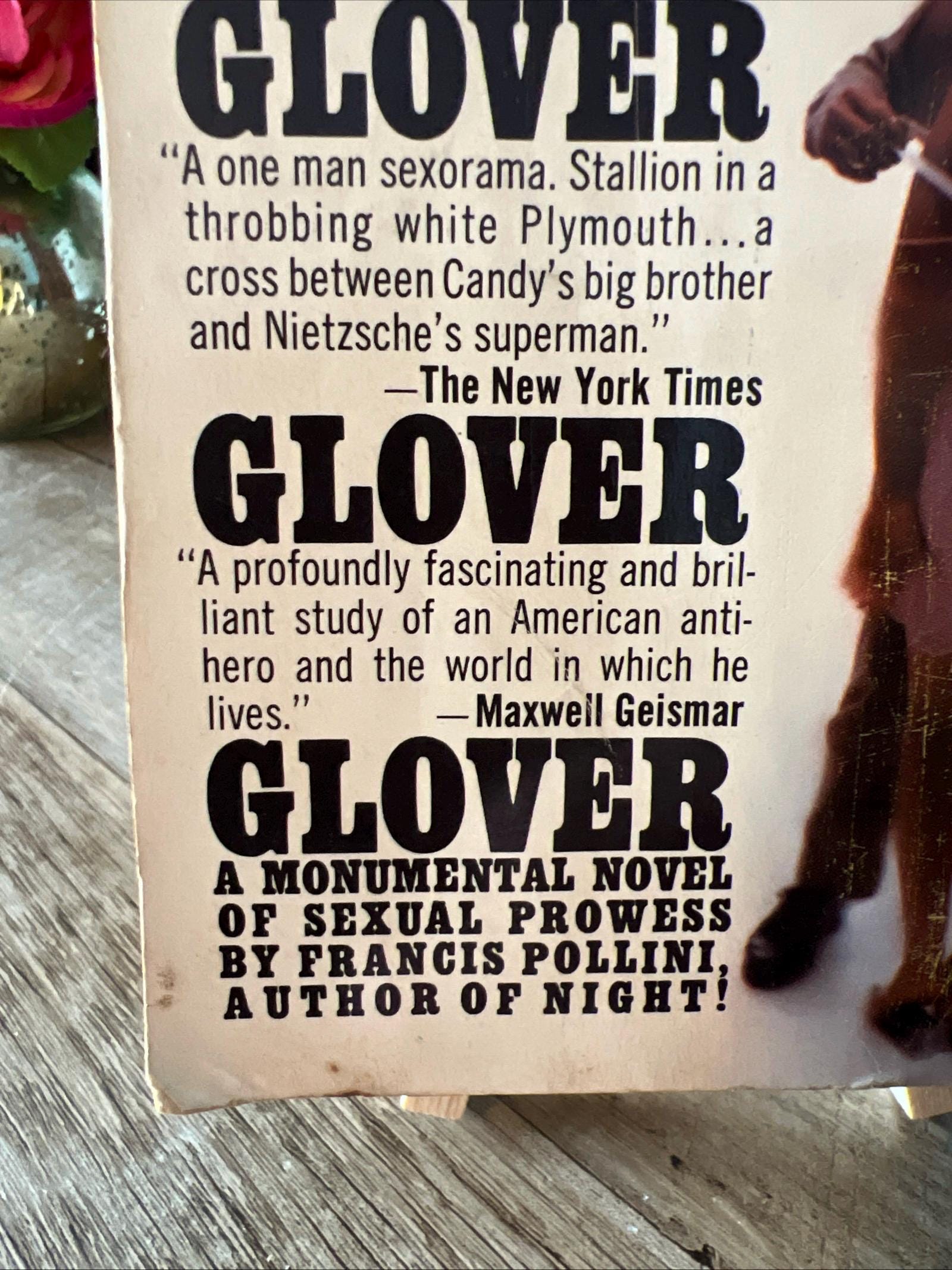 Glover by Francis Pollini ( 1966 Bantam Books Paperback)