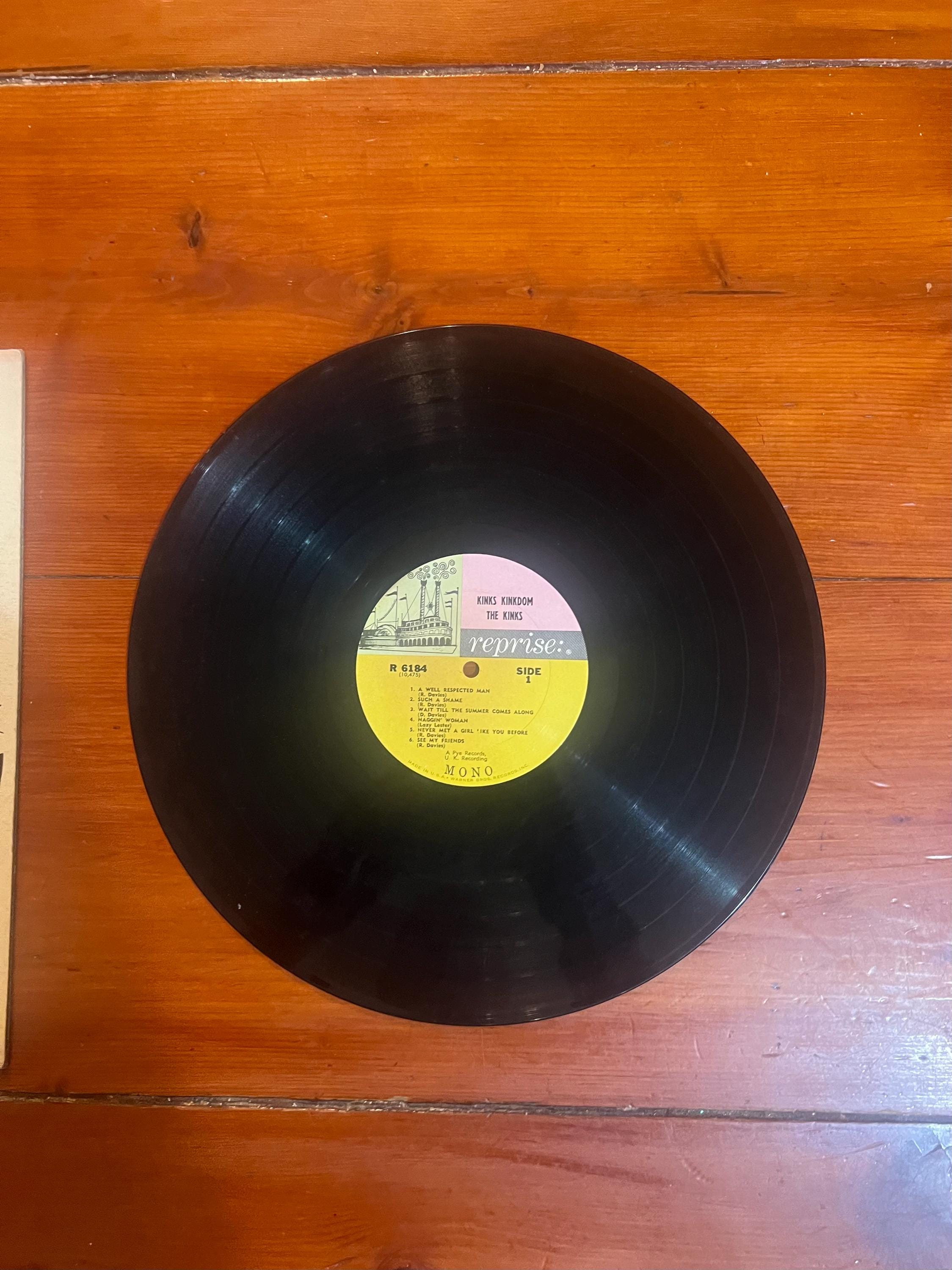 Vintage 1965 The Kinks "Kinkdom" LP Record - Warner Bros