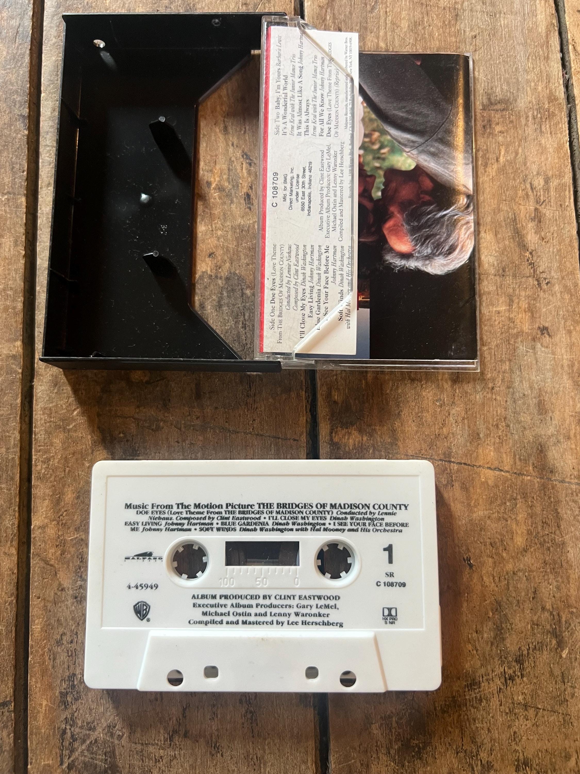 1995 The Bridges of Madison County Cassette Tape - Malpaso Records ( music from the motion picture)