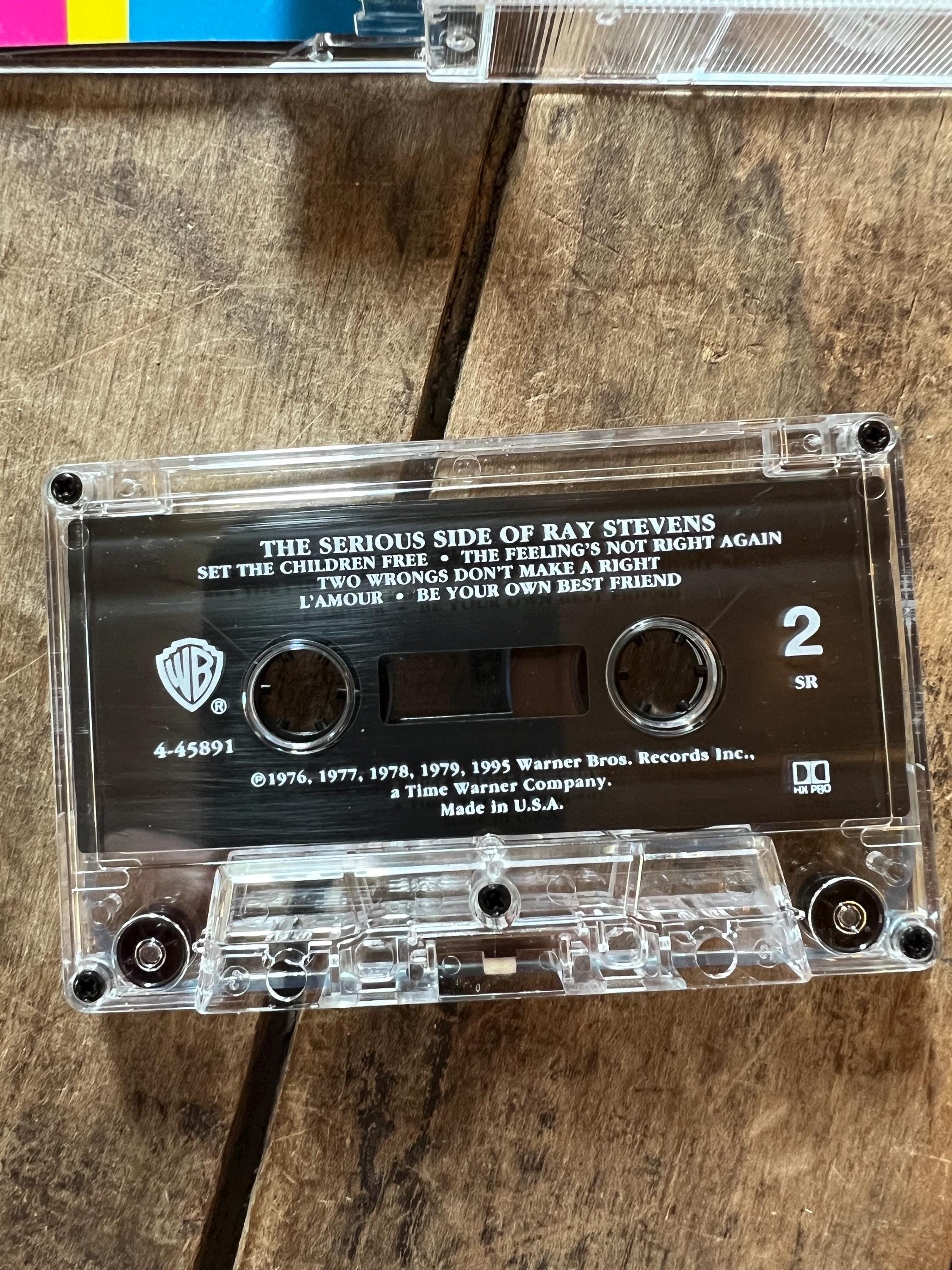 Ray Stevens "The Serious Side" Cassette Tape - 1995 Warner Bros Pop Album