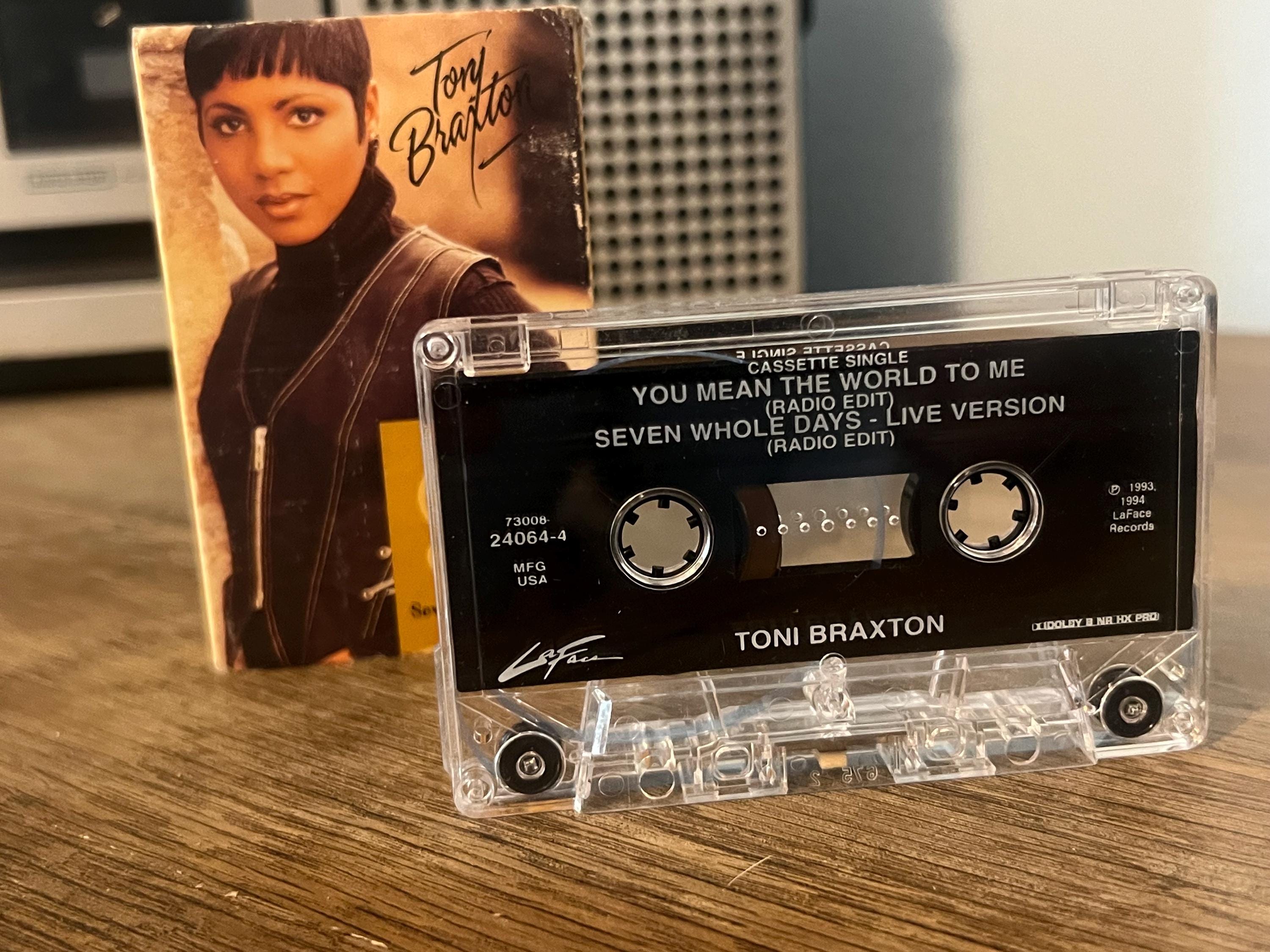 Vintage Toni Braxton Cassette Tape: "You Mean The World To Me"