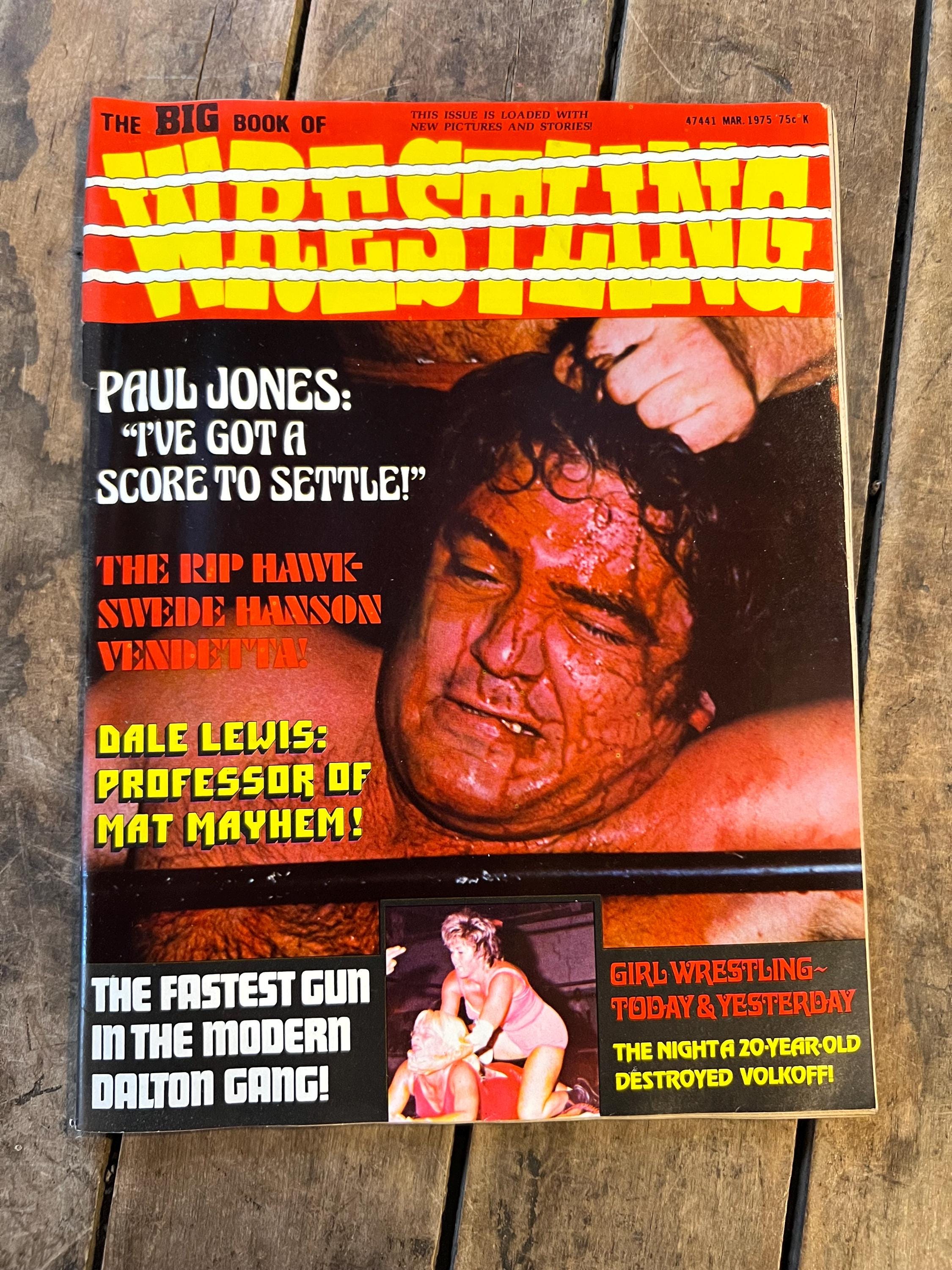 The Big Book Of Wrestling  Magazine  - March 1975 Issue WWF / WWE