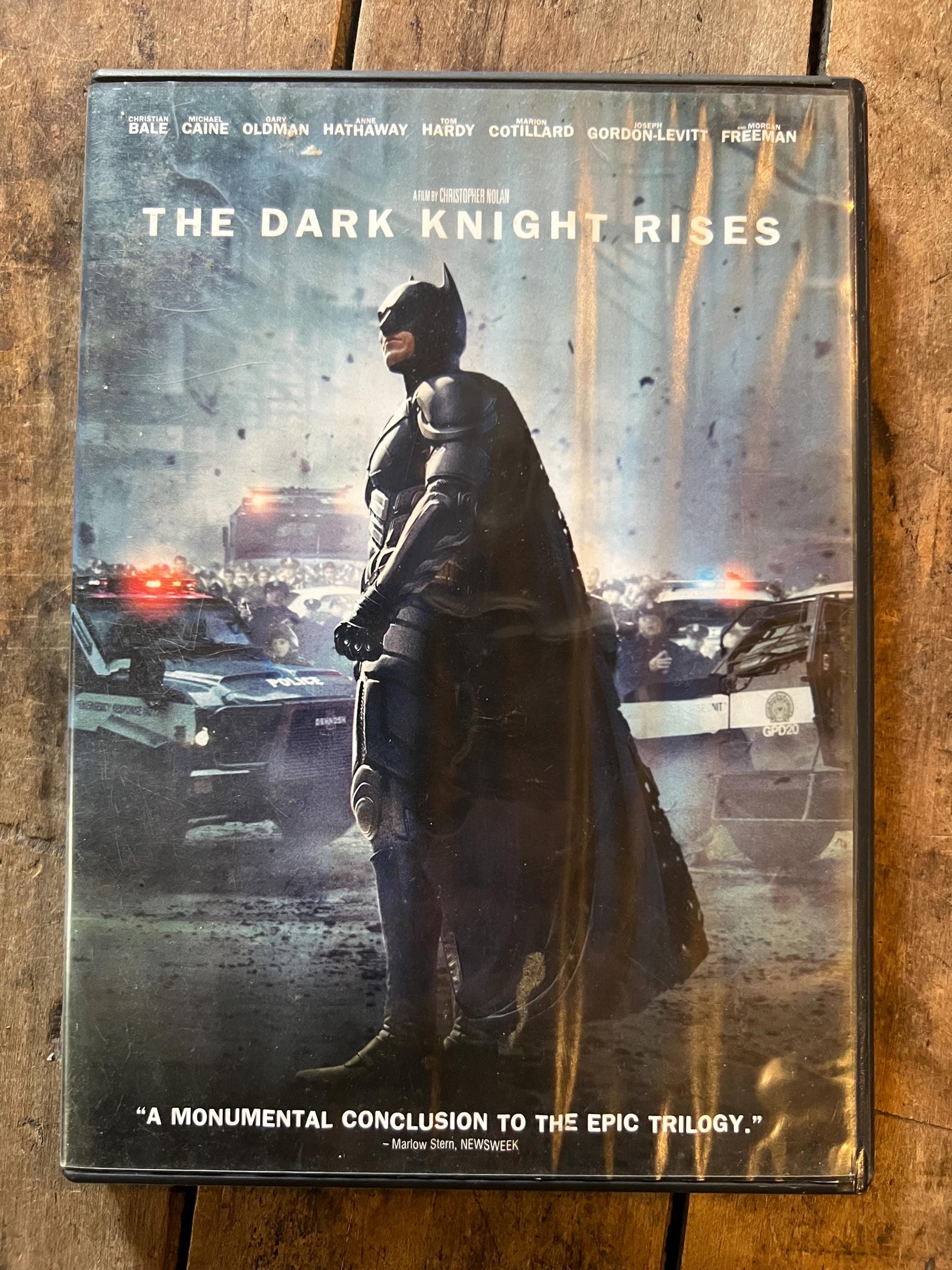 The Dark Knight  Rises ( DVD )  Starring Christian Bale & Tom Hardy