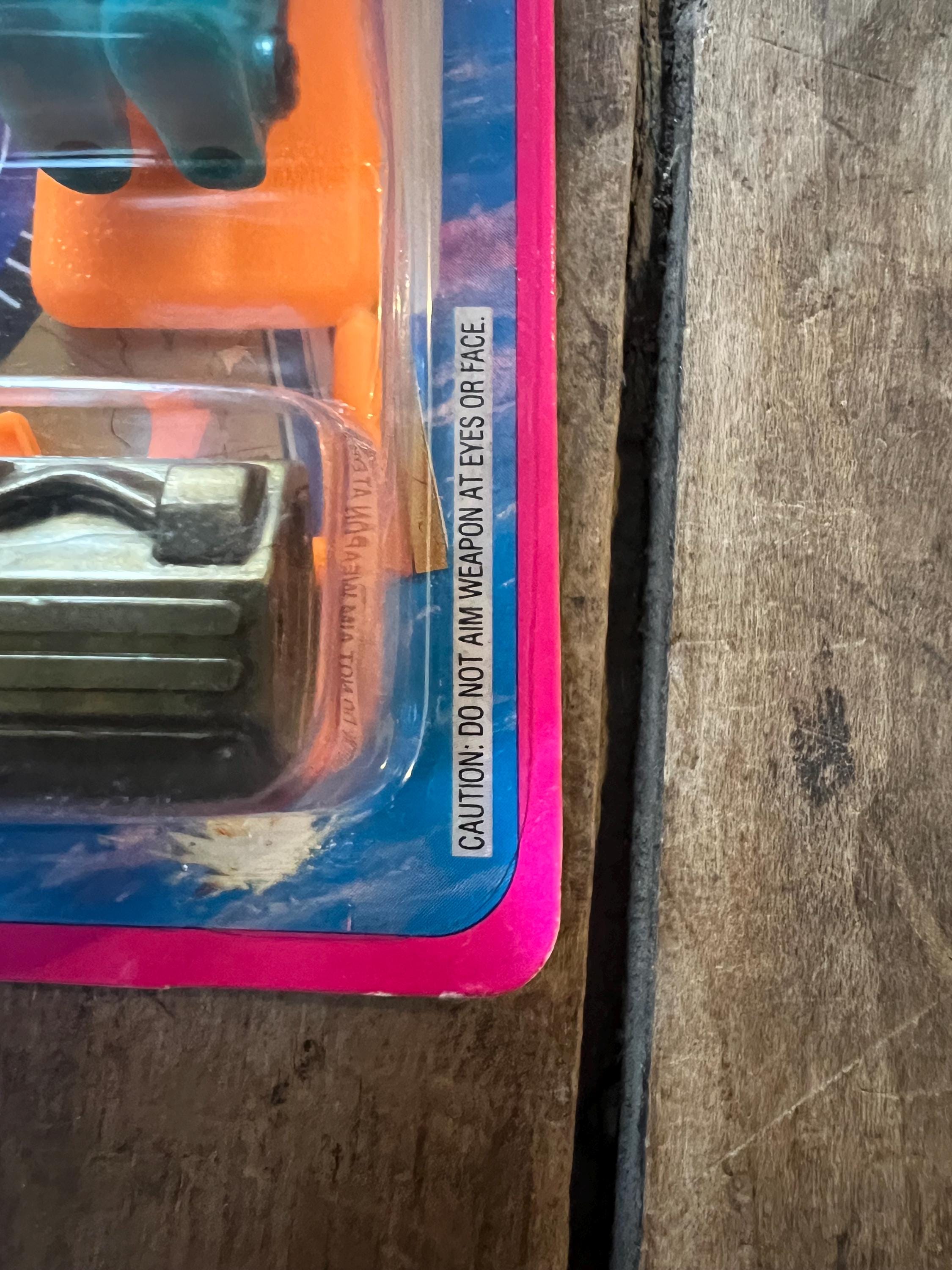 1993 Hasbro GI JOE - Astro Viper Cobranaut V2 - Star Brigade Action Figure Complete On Original Card MOC