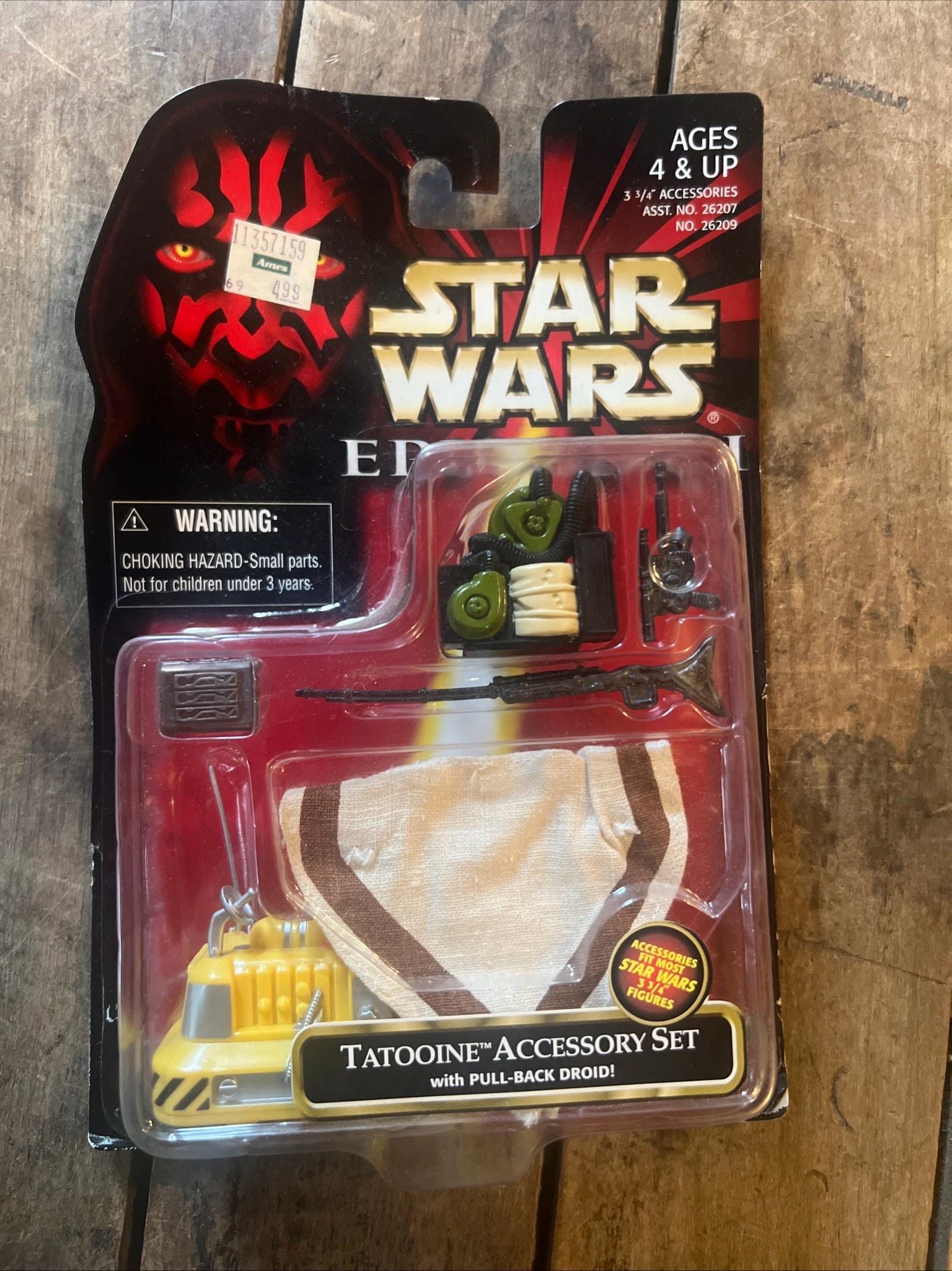 1998 Star Wars Episode 1 Tatooine Accessory Set - Sealed MOC