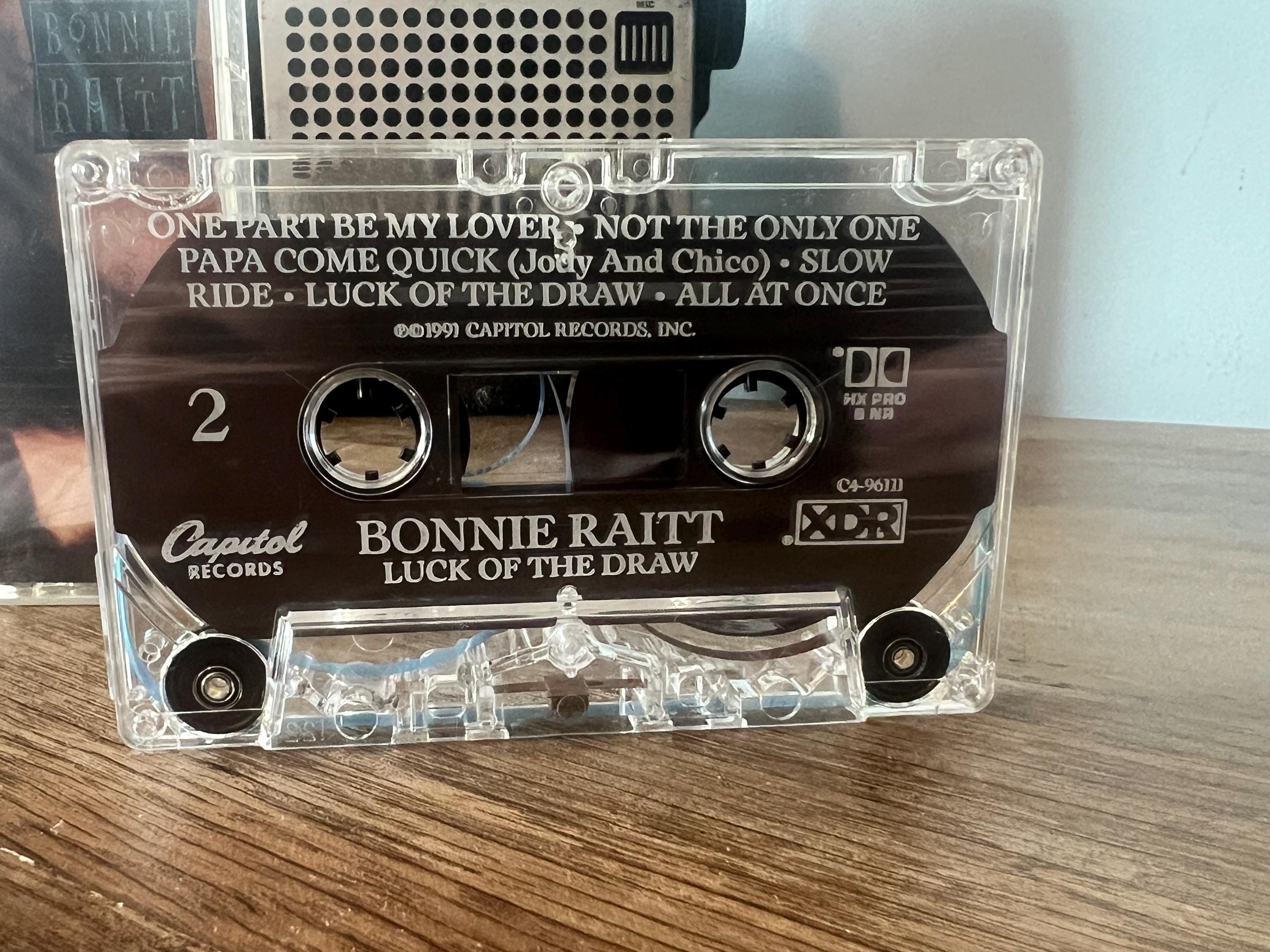 Vintage 1991 Bonnie Raitt Luck of the Draw Cassette Tape