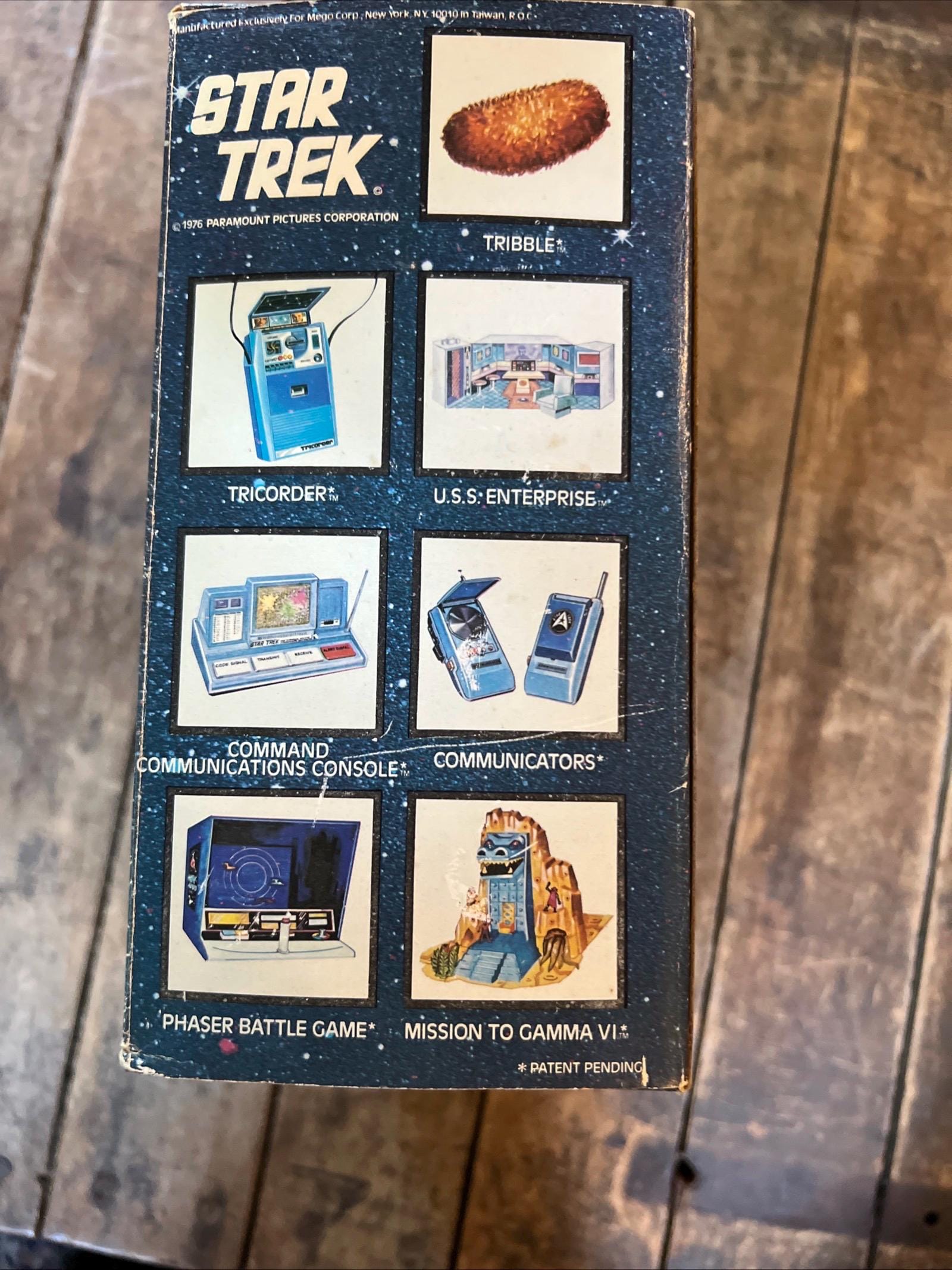 1976 Mego - Star Trek - Super Phaser II Target Game - Original Box No. 51222