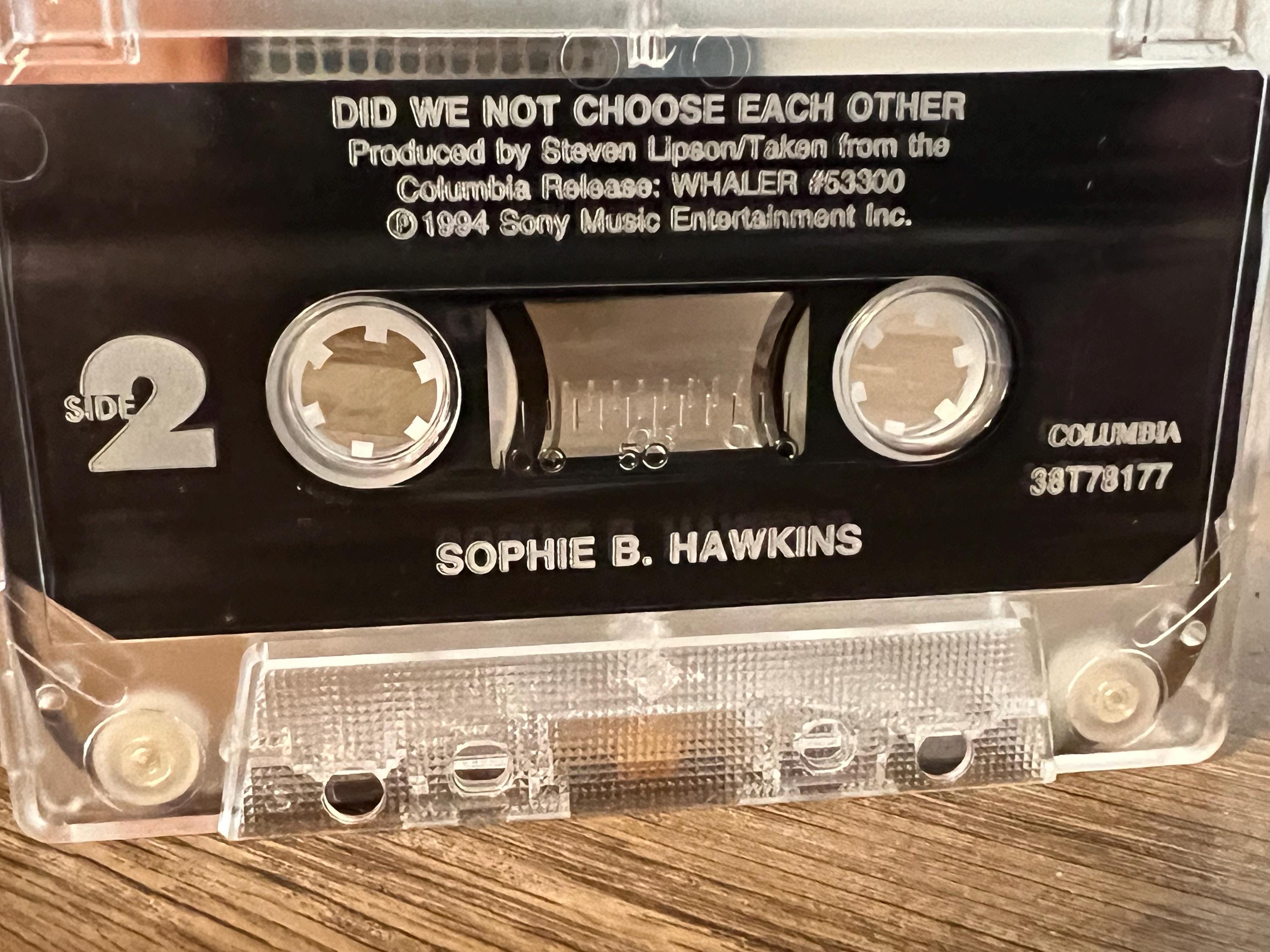 Vintage 1996 Sophie B Hawkins 'Only Love' Cassette Tape