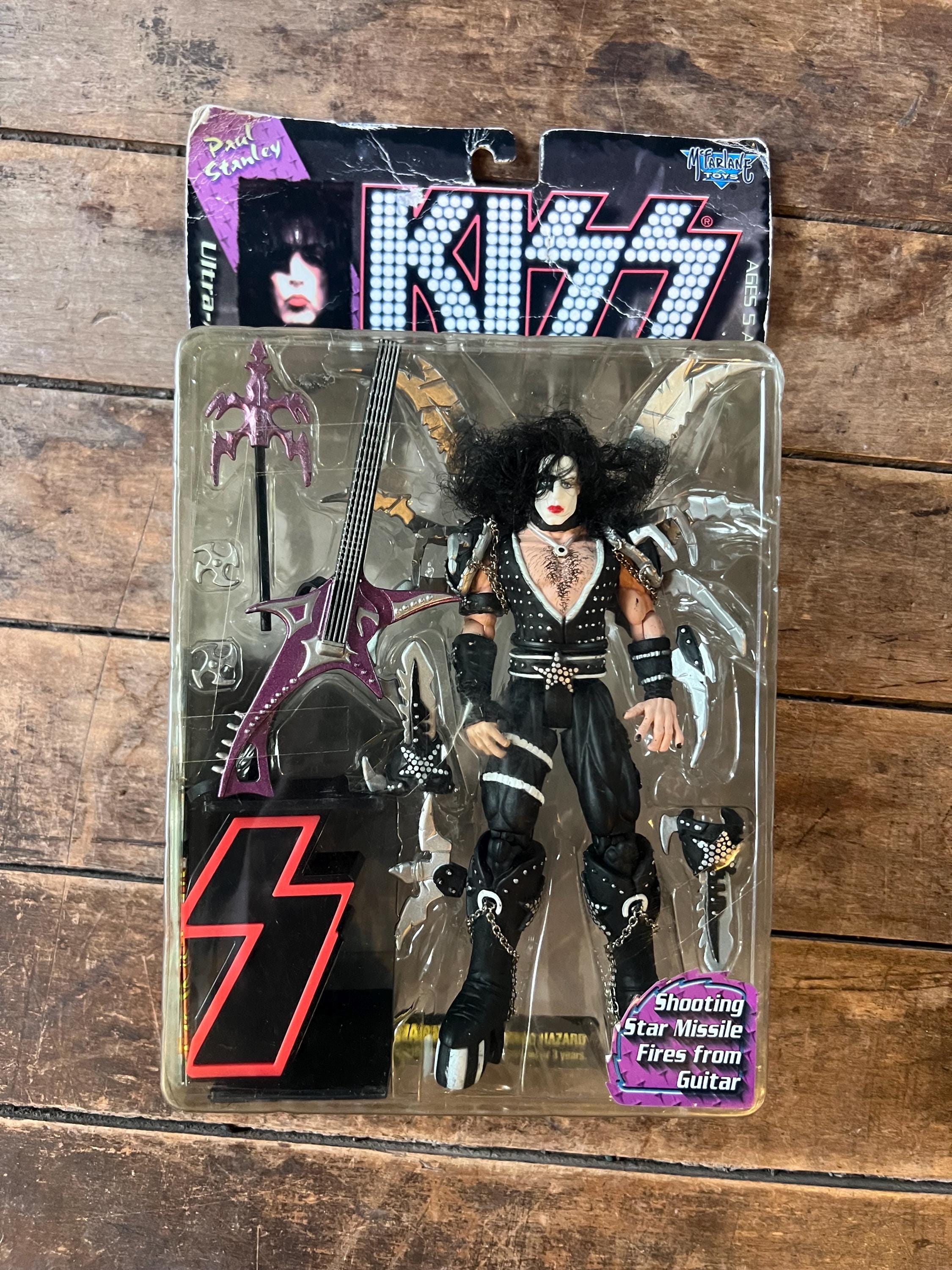 Vintage 1997 KISS Paul Stanley Action Figure: McFarlane Toys, MOC