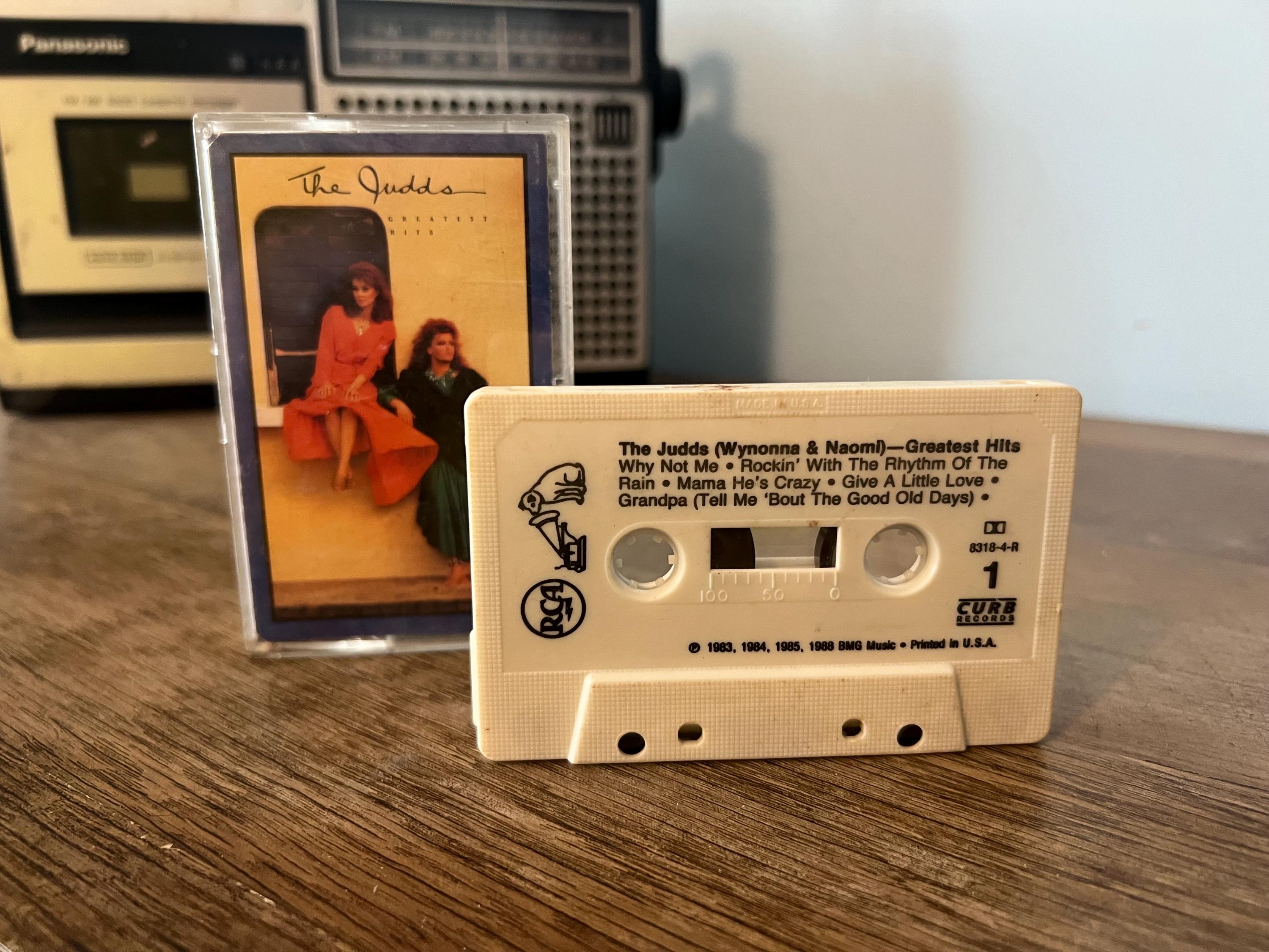 Vintage 1988 The Judds Greatest Hits Cassette Tape - Retro Country