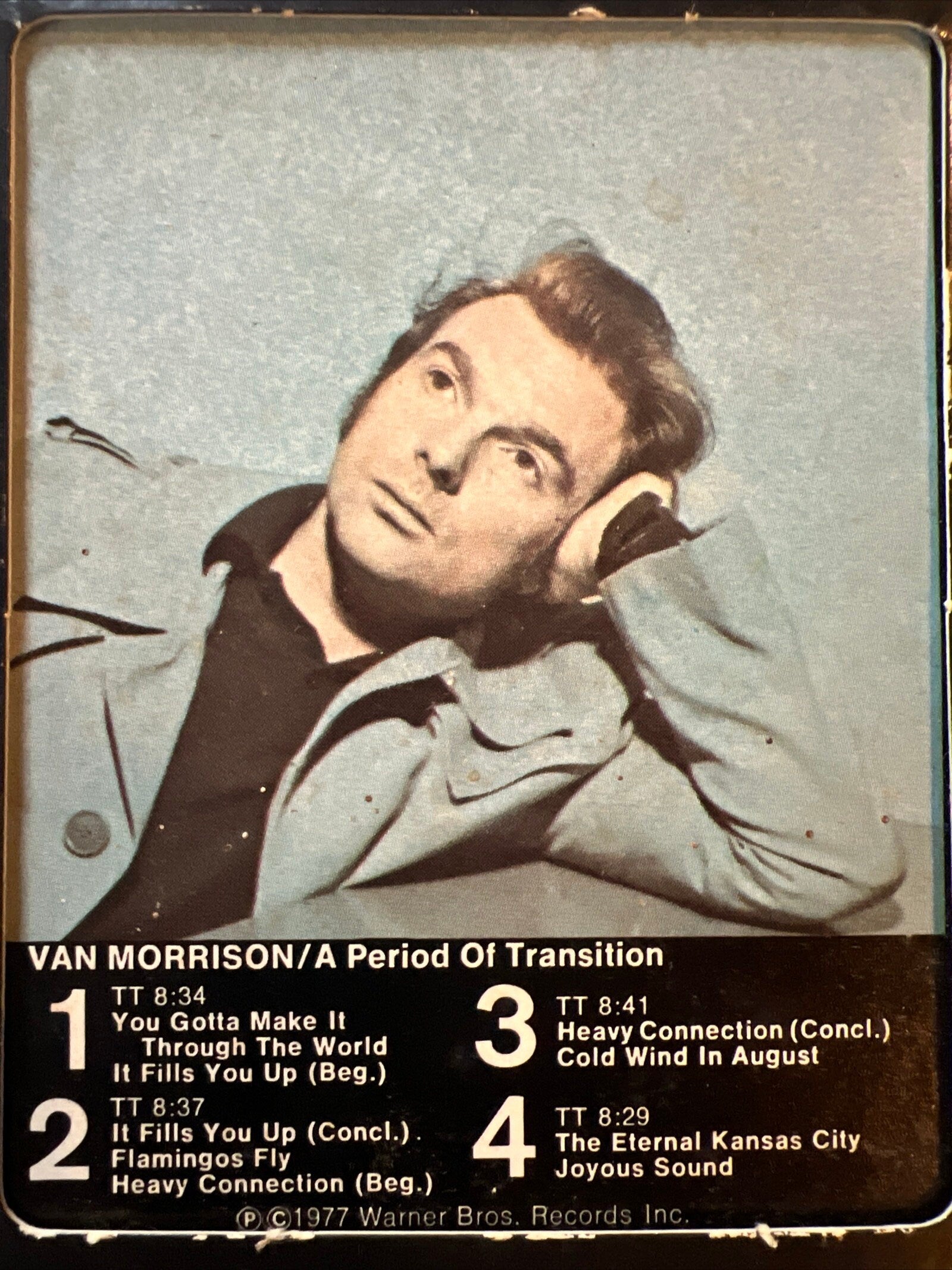 Van Morrison - A Period of Transition - 8 Track Tape & Sleeve