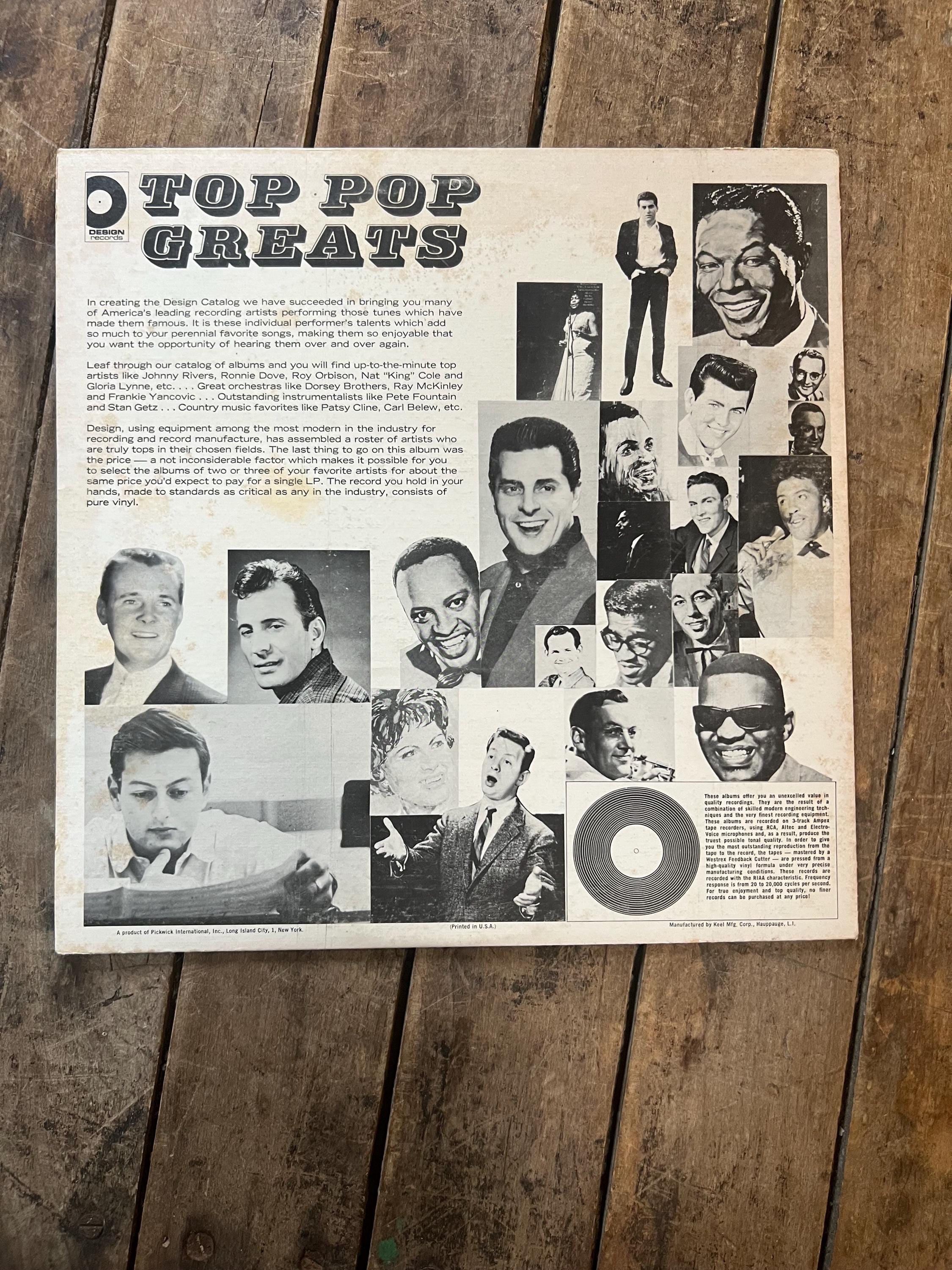 Vintage 1965 'Where The Action Is' Compilation LP - Rock & Roll Oldies