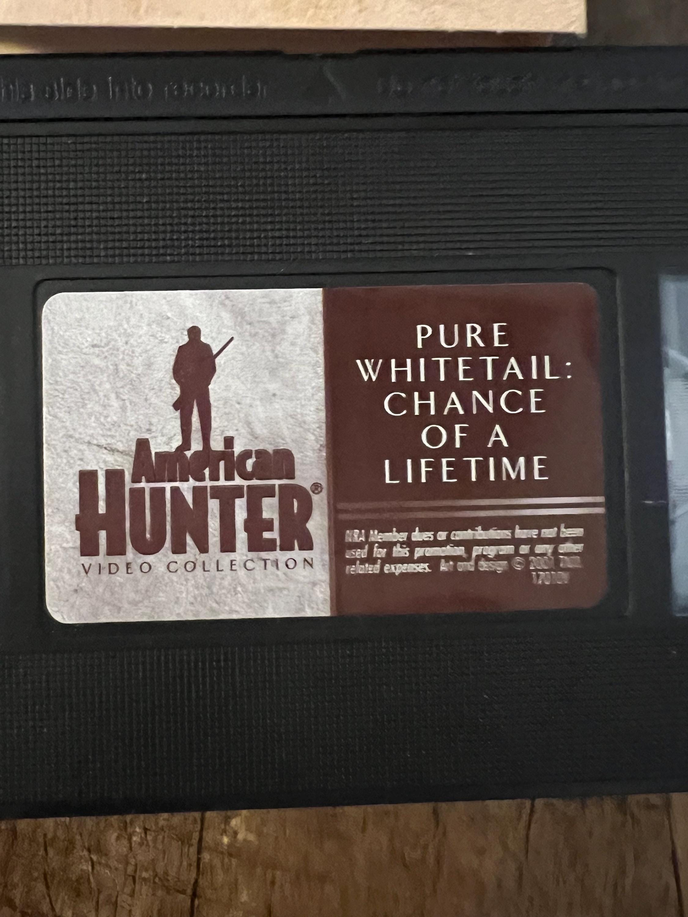 NRA American Hunter Video Collection 2 Movie Set ( VHS 2001)