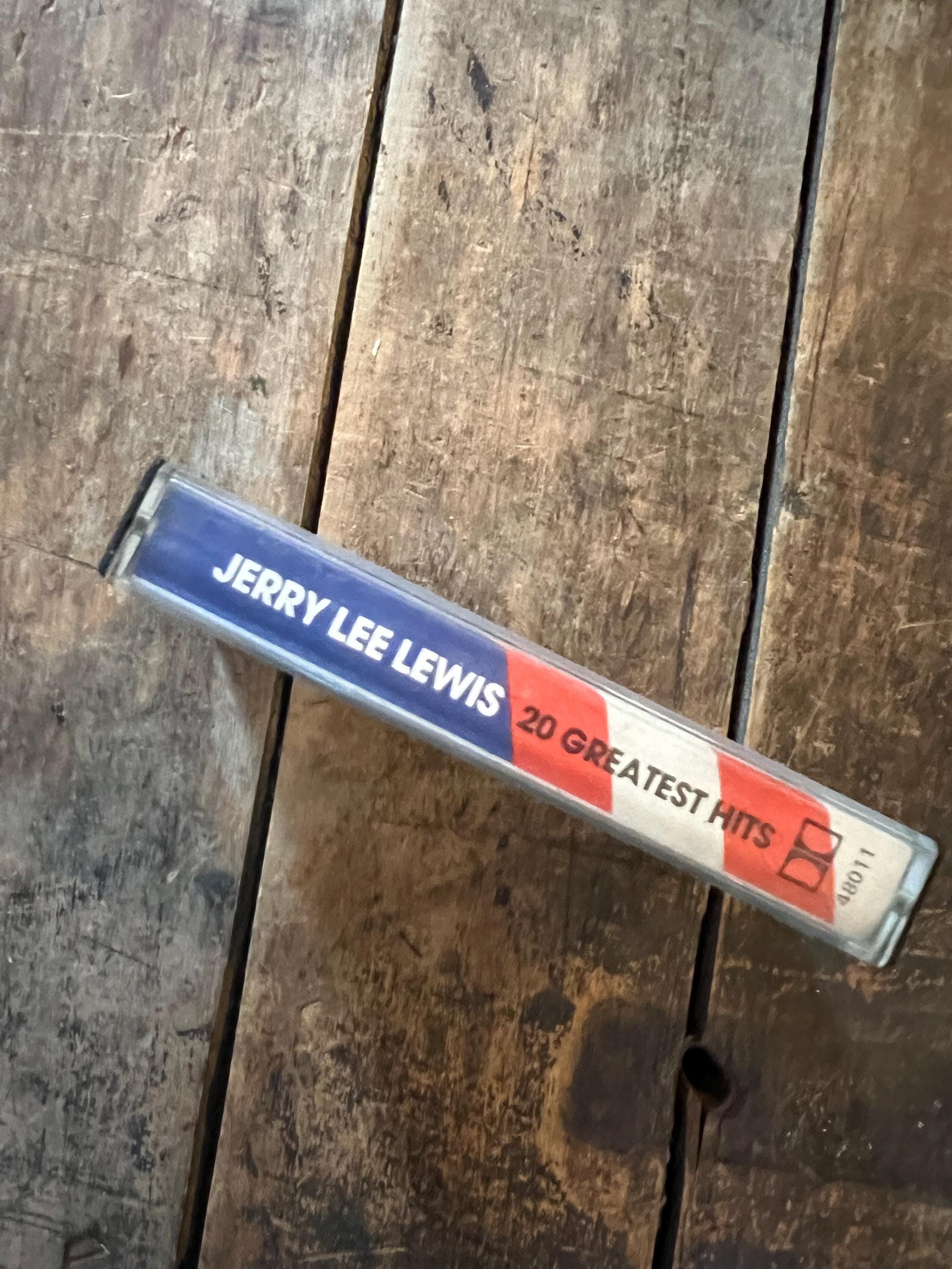 1983 Jerry Lee Lewis 20 Greatest Hits Cassette Tape - Black Tulip Records ( Netherlands Release)