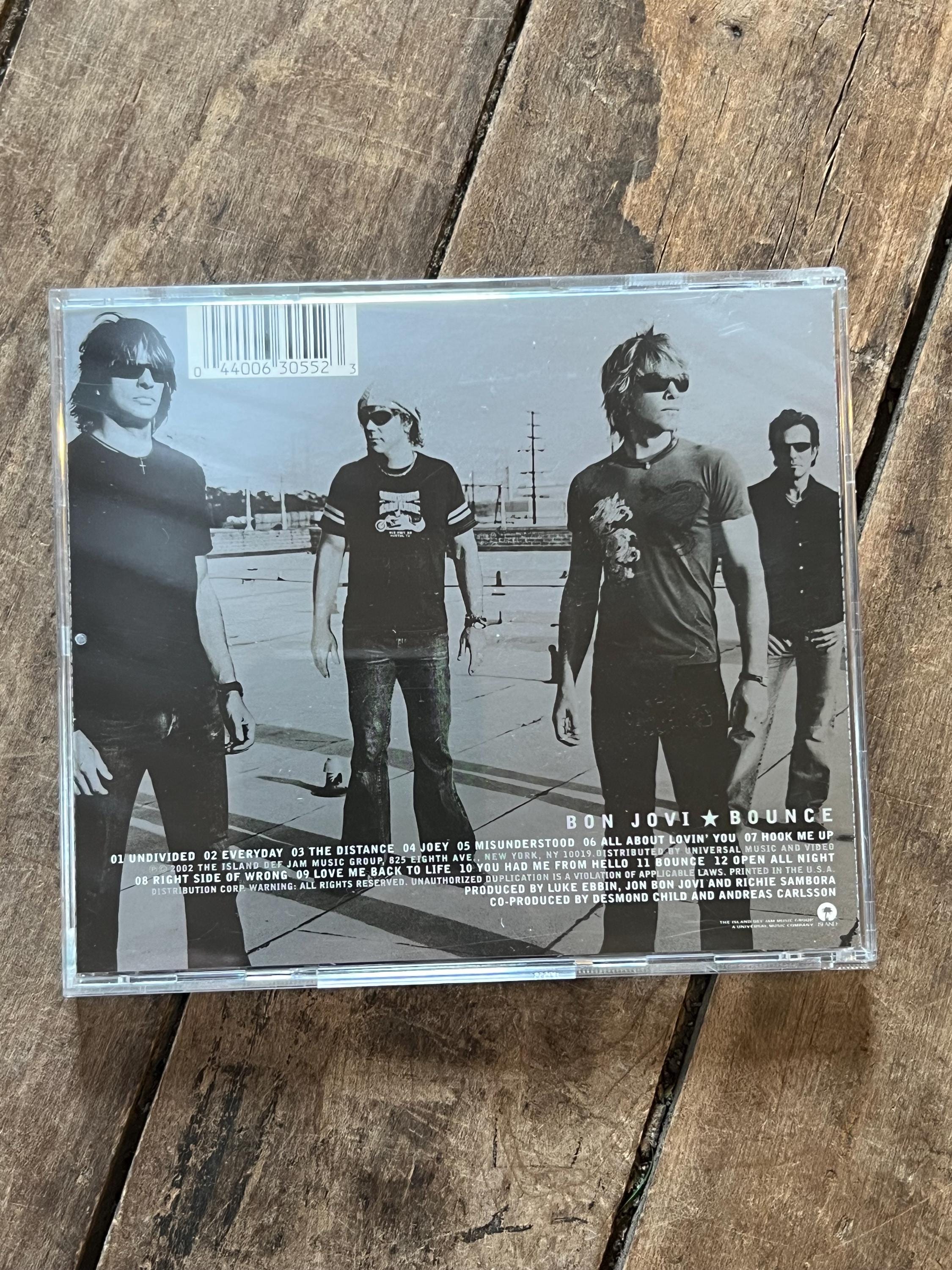 Bon Jovi “Bounce” CD - 2002 Island Records - Retro  Compact Disc Music