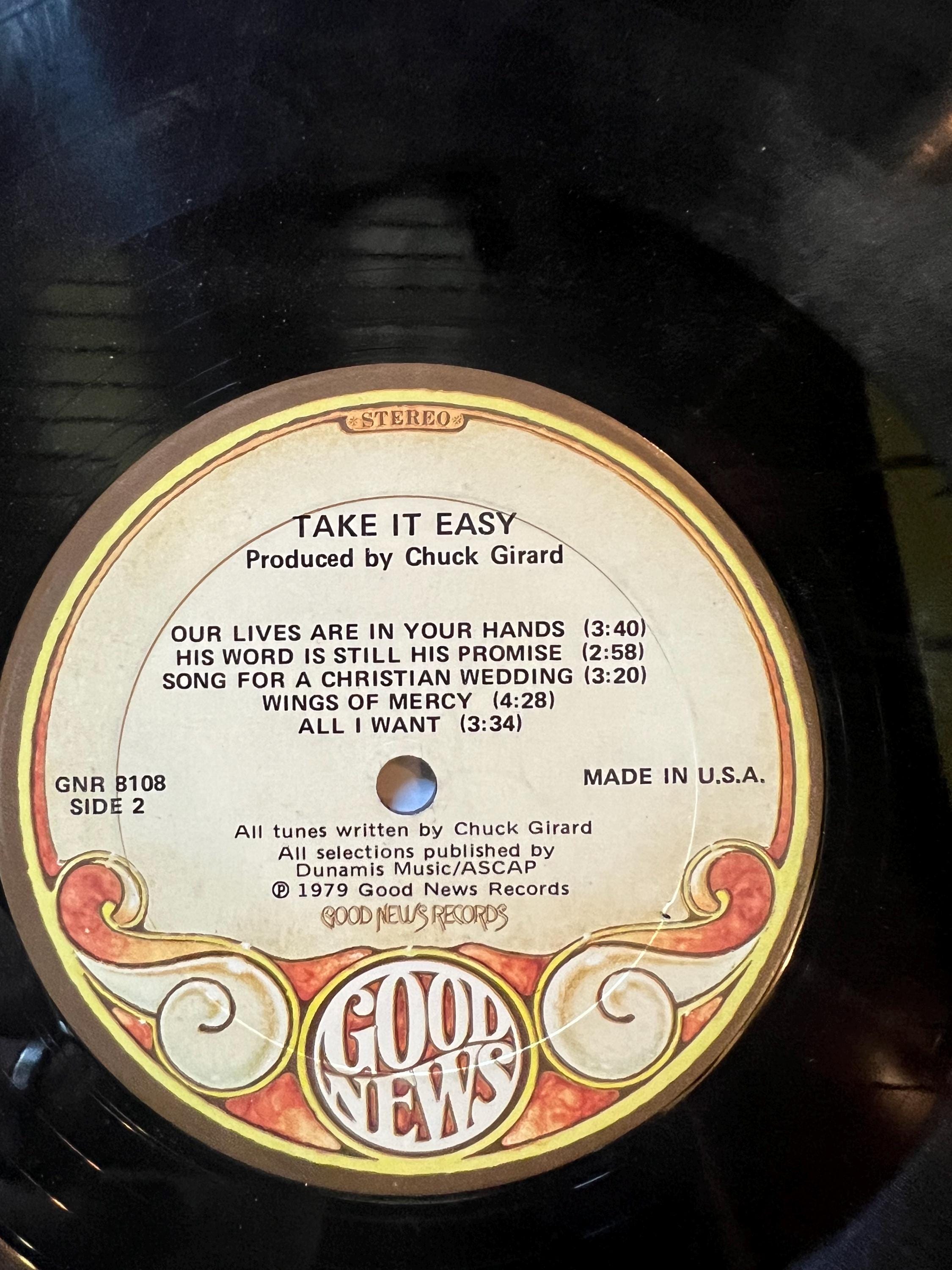 Chuck Girard - Take it Easy LP 1978 - Original Pop Gospel Vinyl Record