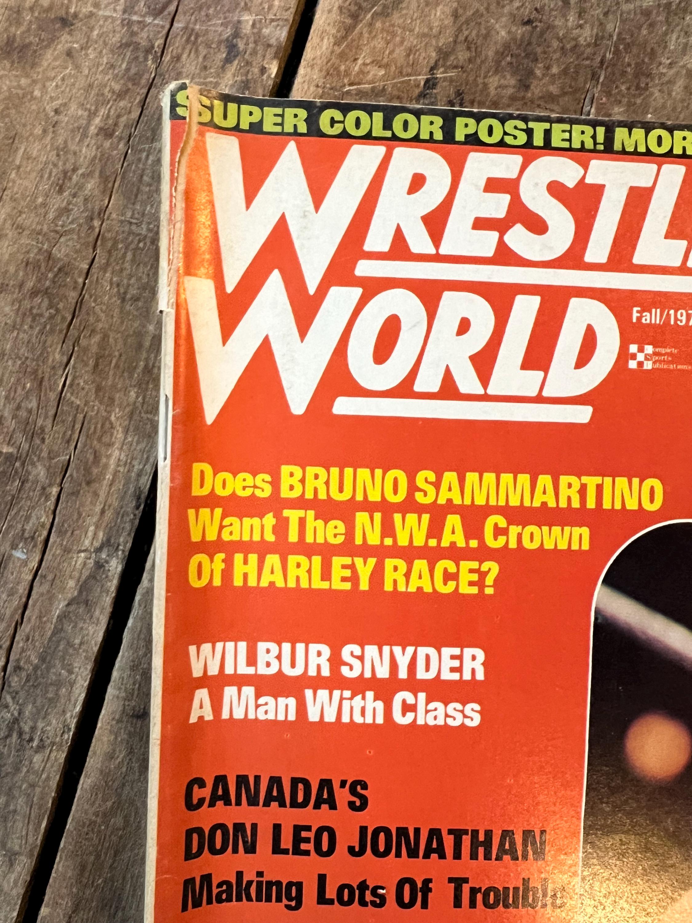 Wrestling World Magazine - Fall 1973 Issue - WWF / WWE