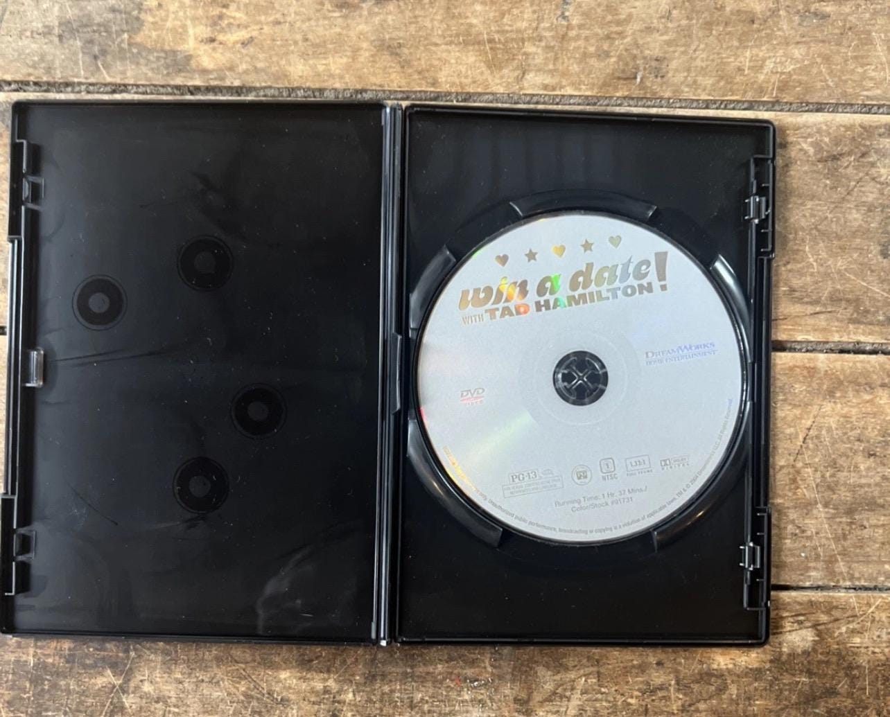 Win A Date with Tad Hamilton ( DVD 2004 ) Starring Kate Bosworth & Josh Duhamel