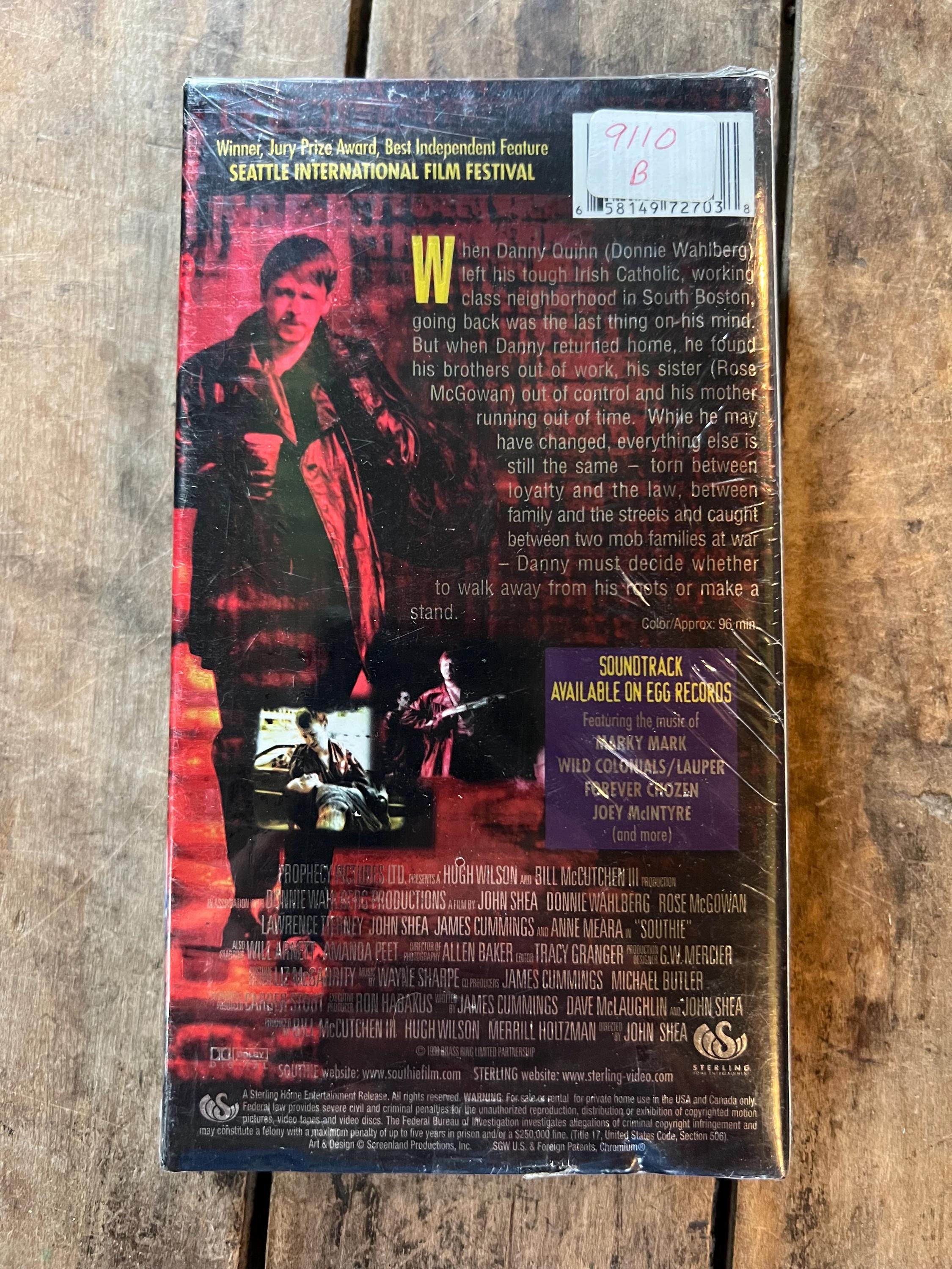 SOUTHIE - VHS Movie NOS Sealed (1999)- Starring Donnie Wahlberg & Rose McGowan