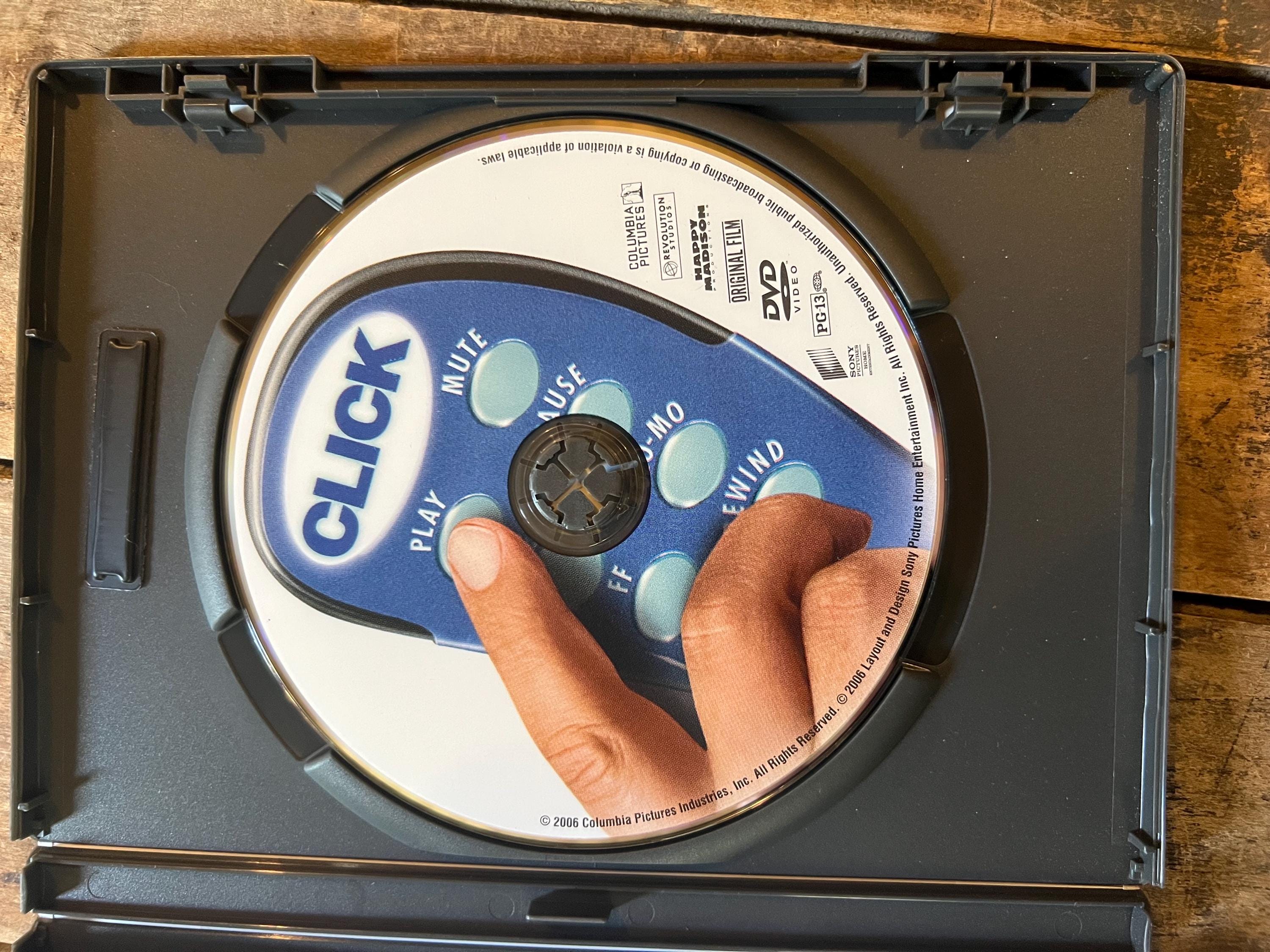 Click ( DVD 2006 )  Starring Adam Sandler, Christopher Walken & Kate Beckinsale