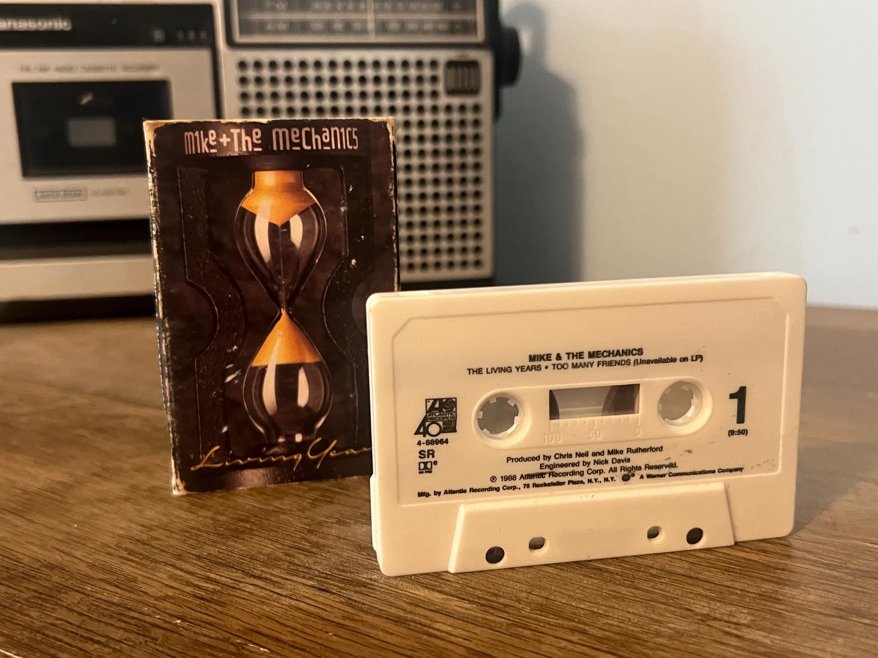 Vintage 1988 Mike + The Mechanics Cassette Tape: The Living Years