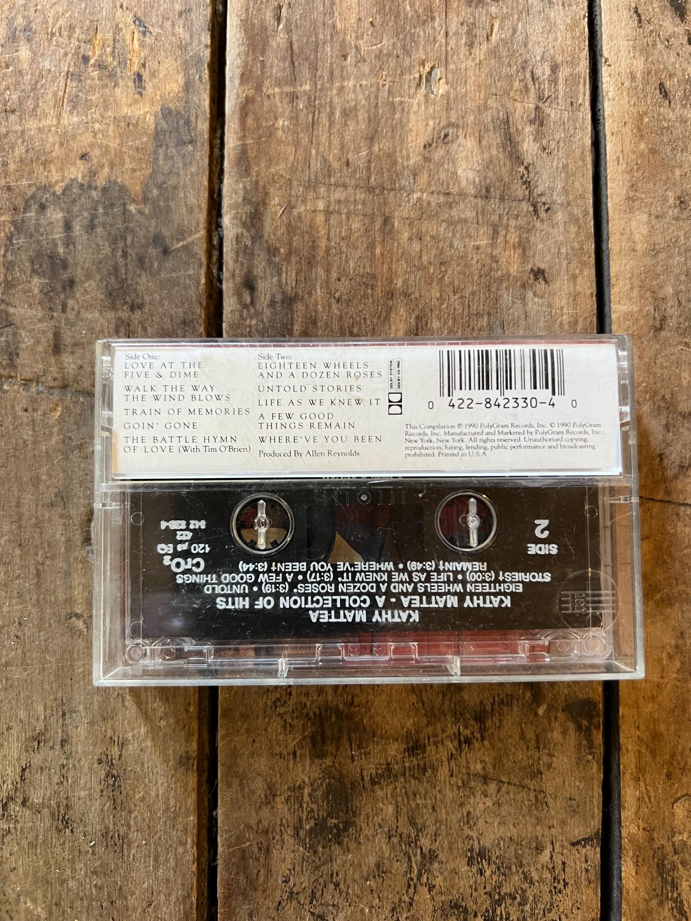 1990 Kathy Mattae A Collection of Hits Cassette Tape - Mercury Records