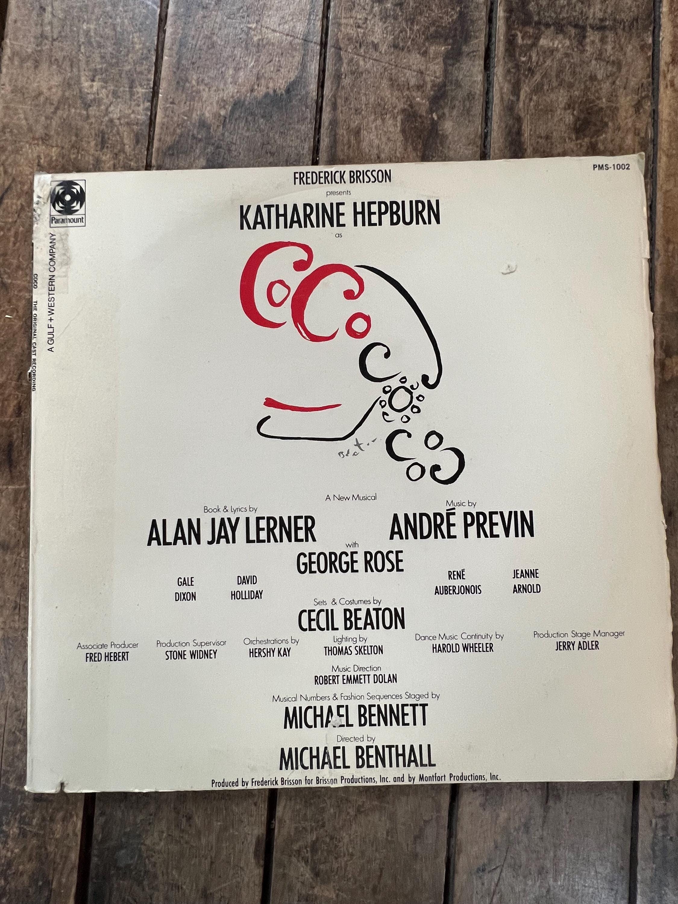 Katharine Hepburn as CoCo - 1972 Broadway Cast LP Record