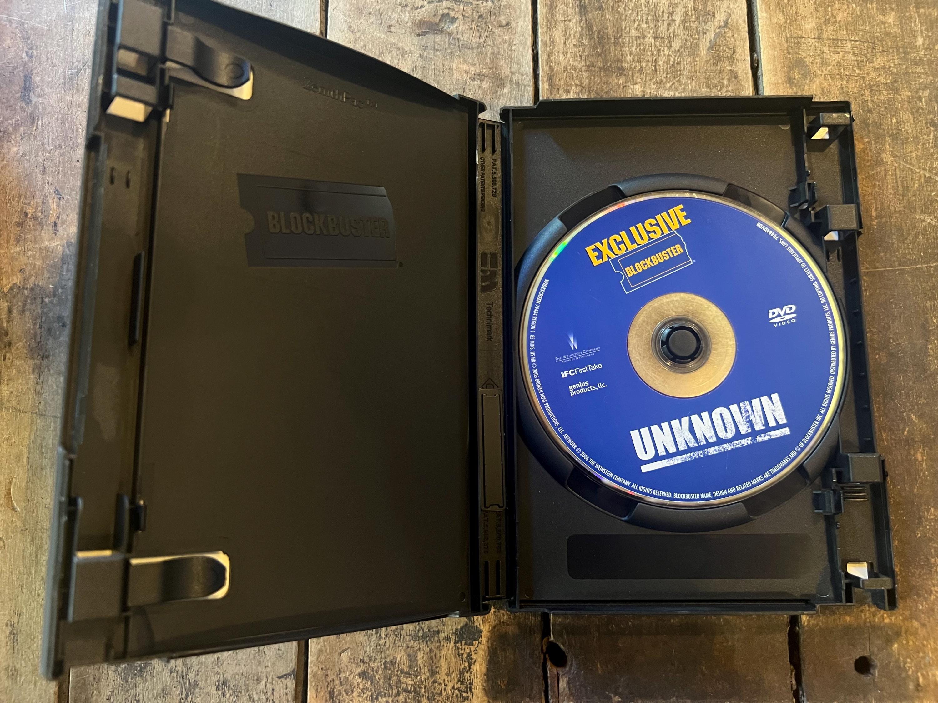 UNKNOWN ( DVD 2006 )  Starring Bridget Moynahan - Blockbuster Rental