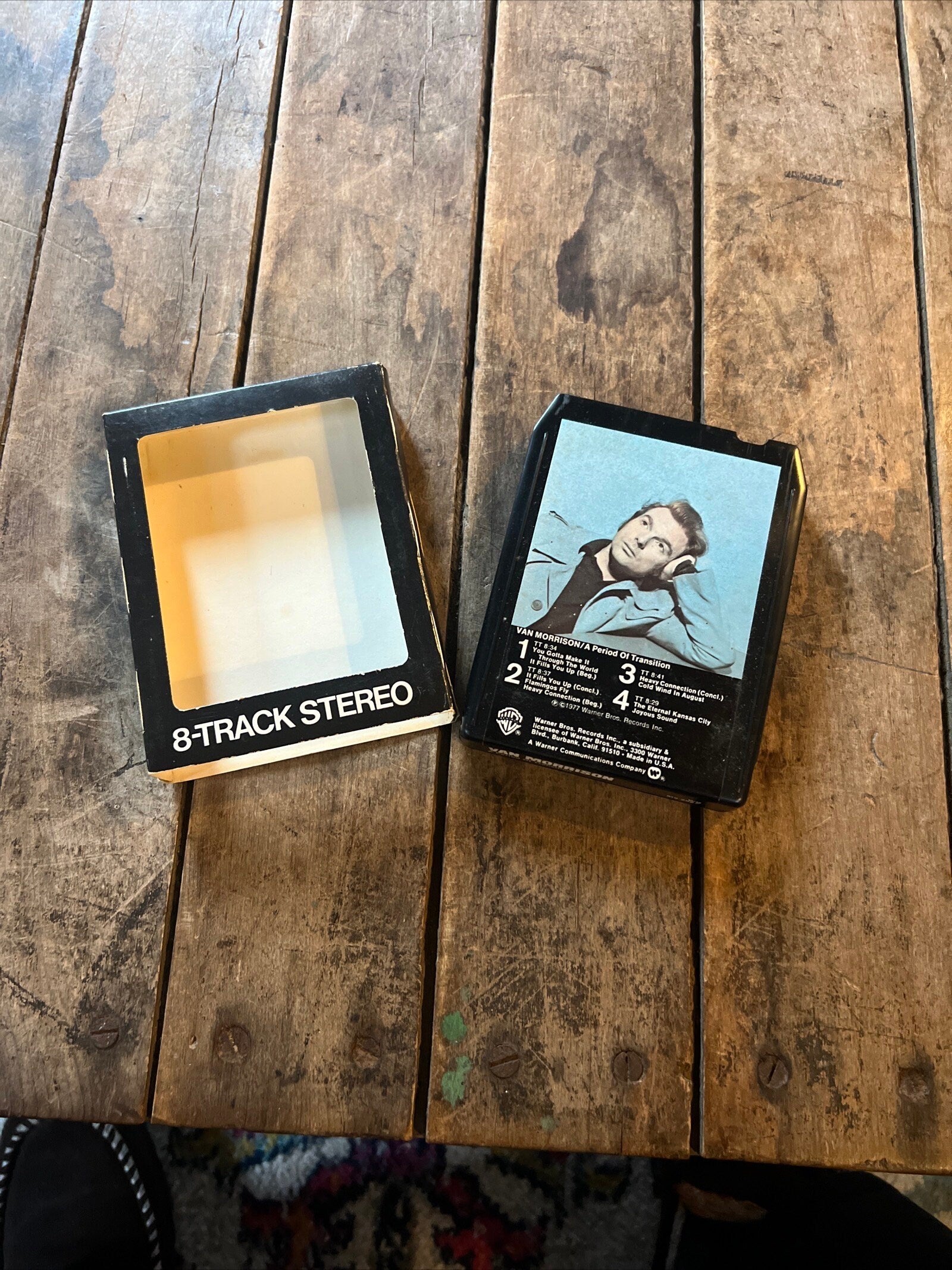 Van Morrison - A Period of Transition - 8 Track Tape & Sleeve