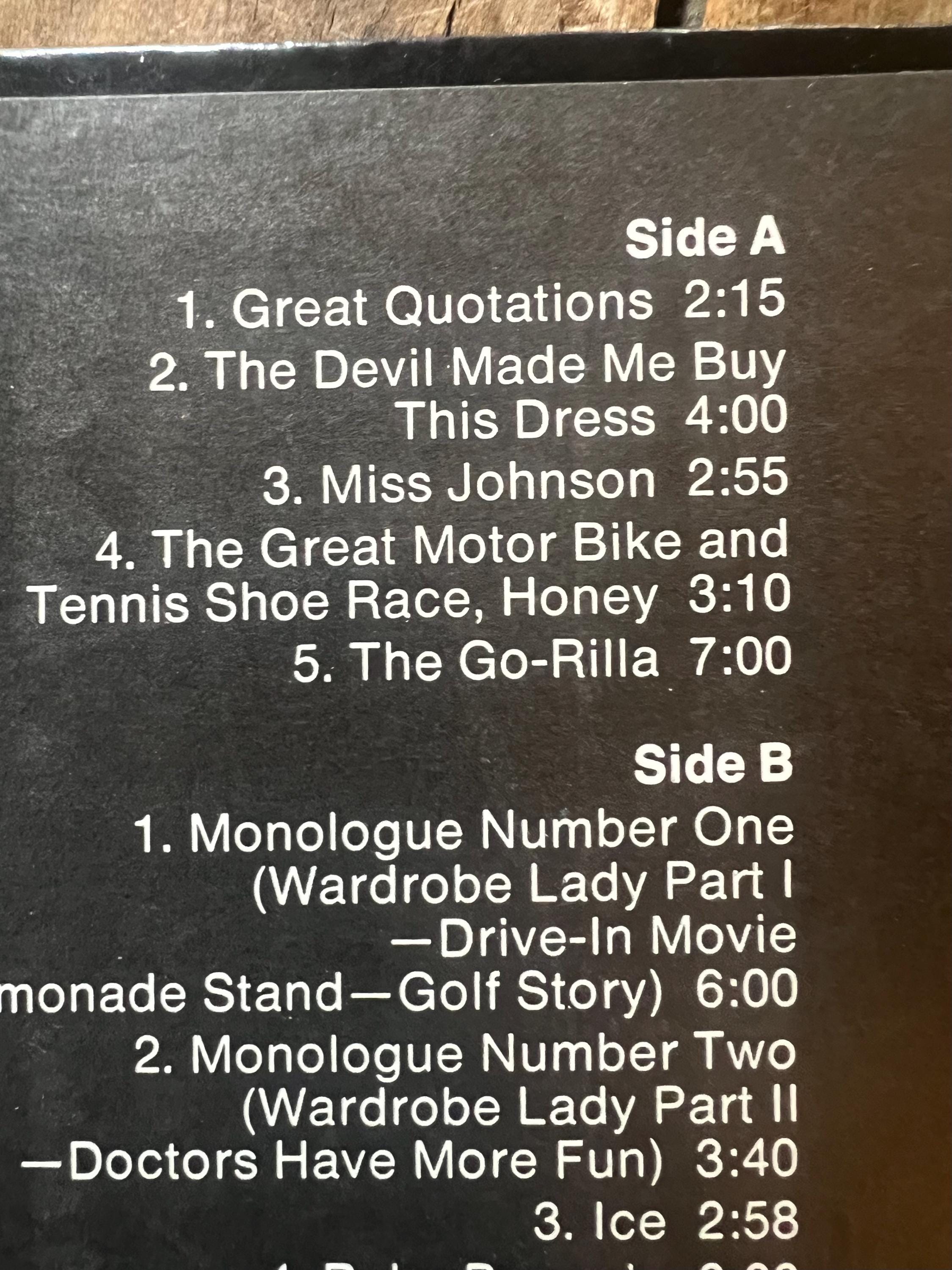 Vintage Flip Wilson Comedy Album: "The Devil Made Me Buy This Dress" LP