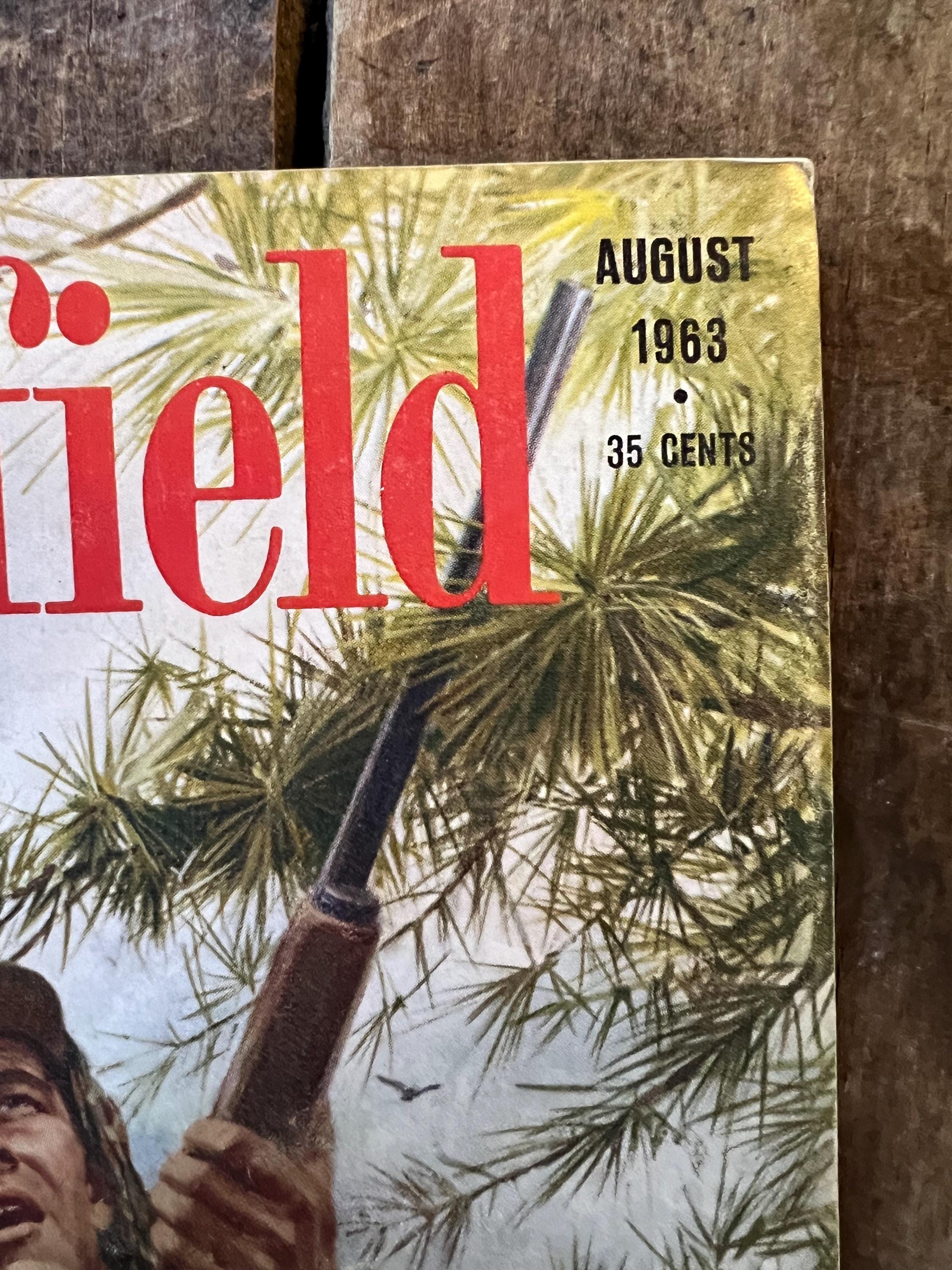 Vintage 1963 Sports Afield Magazine: August Edition