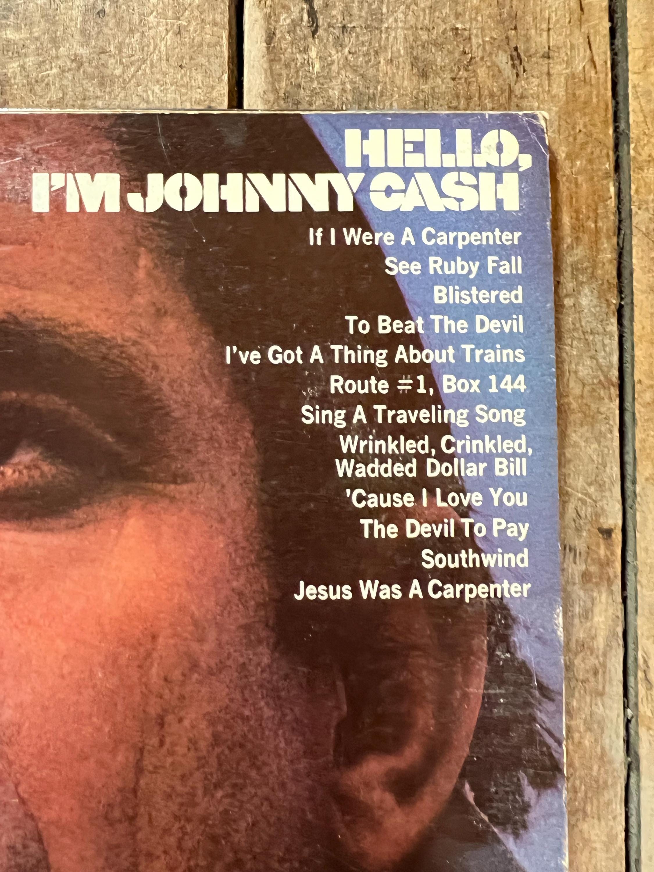 Johnny Cash “Hello, I’m Johnny Cash” - Retro Vinyl  - 1970 Original LP Record - Columbia Records - Country