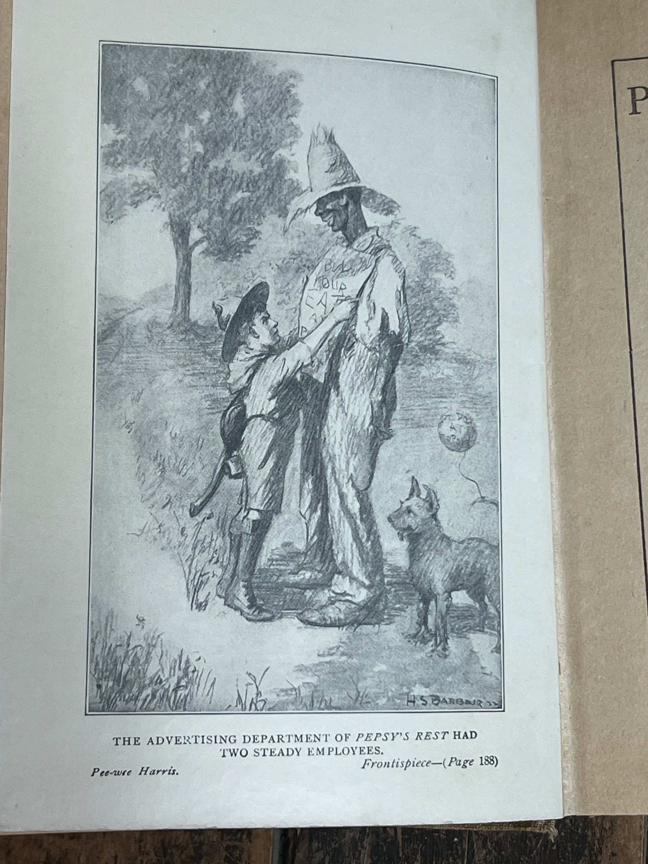 Pee-Wee Harris: 1922 First Edition, Boy Scouts of America Book