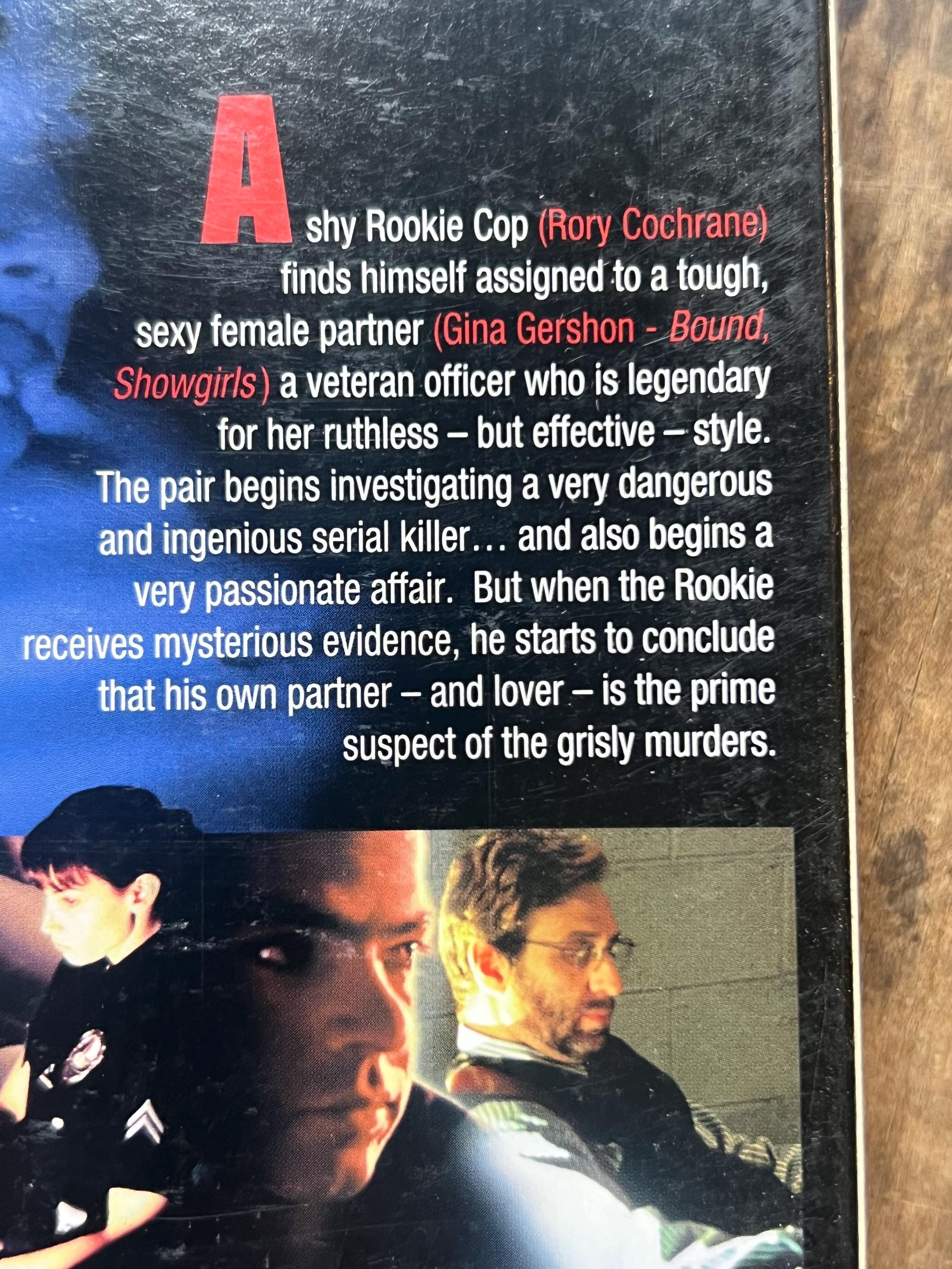 Black & White - VHS Movie ( 1999 ) - Starring Gina Gershon and Ron Silver