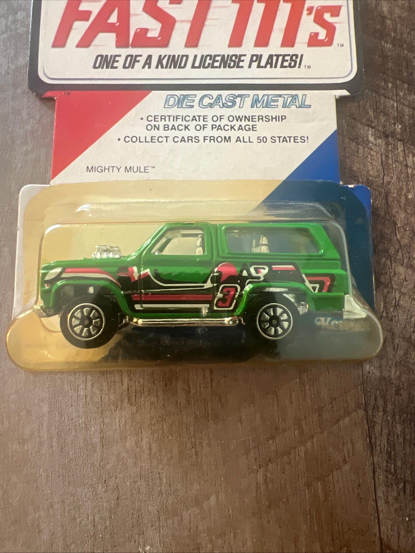 1981 Kenner FAST 111's Mighty Mule Die Cast SUV - Sealed on Card