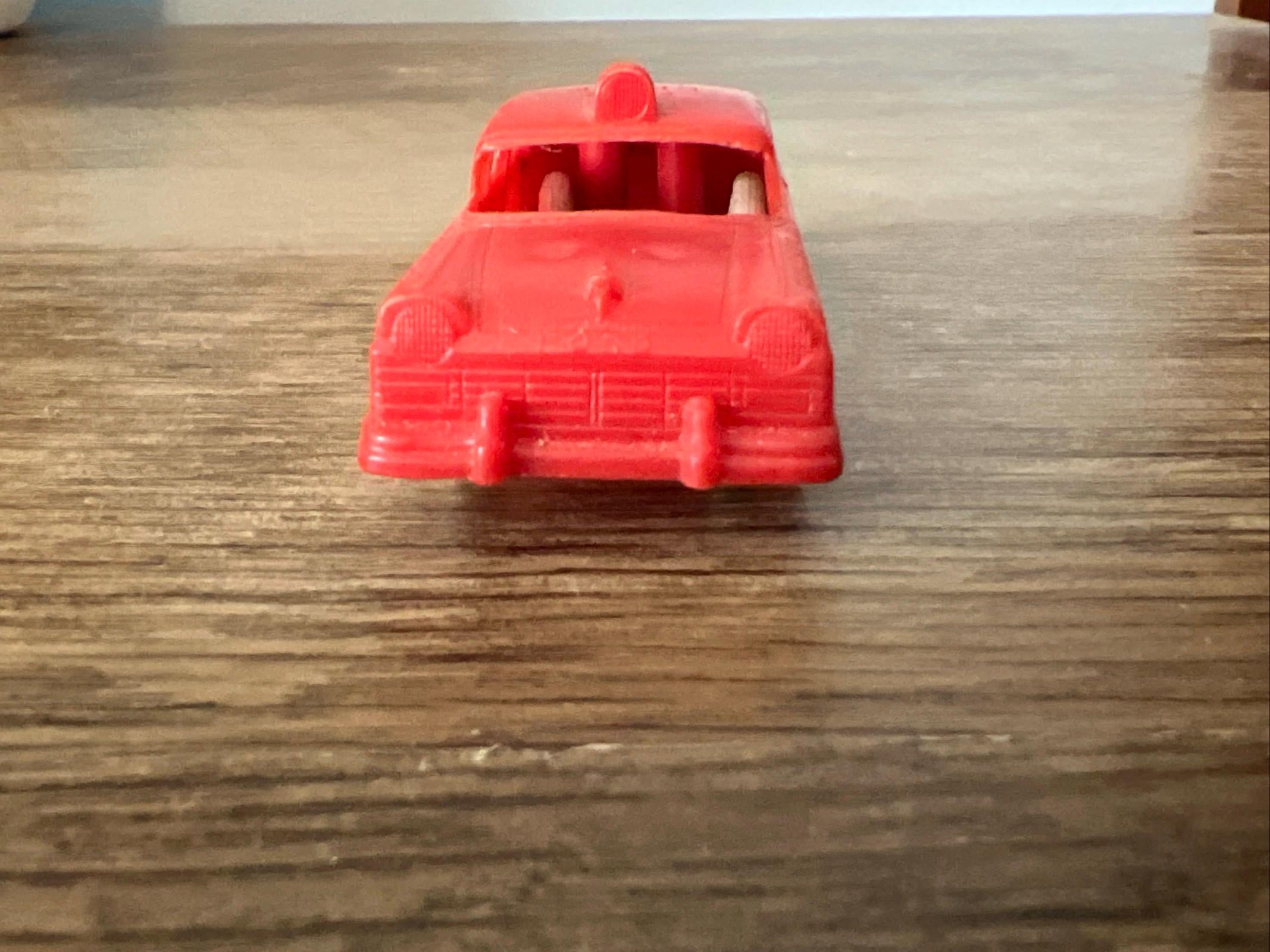 Vintage 1950s F&F Fire Chief Toy Car - Dayton Ohio Made