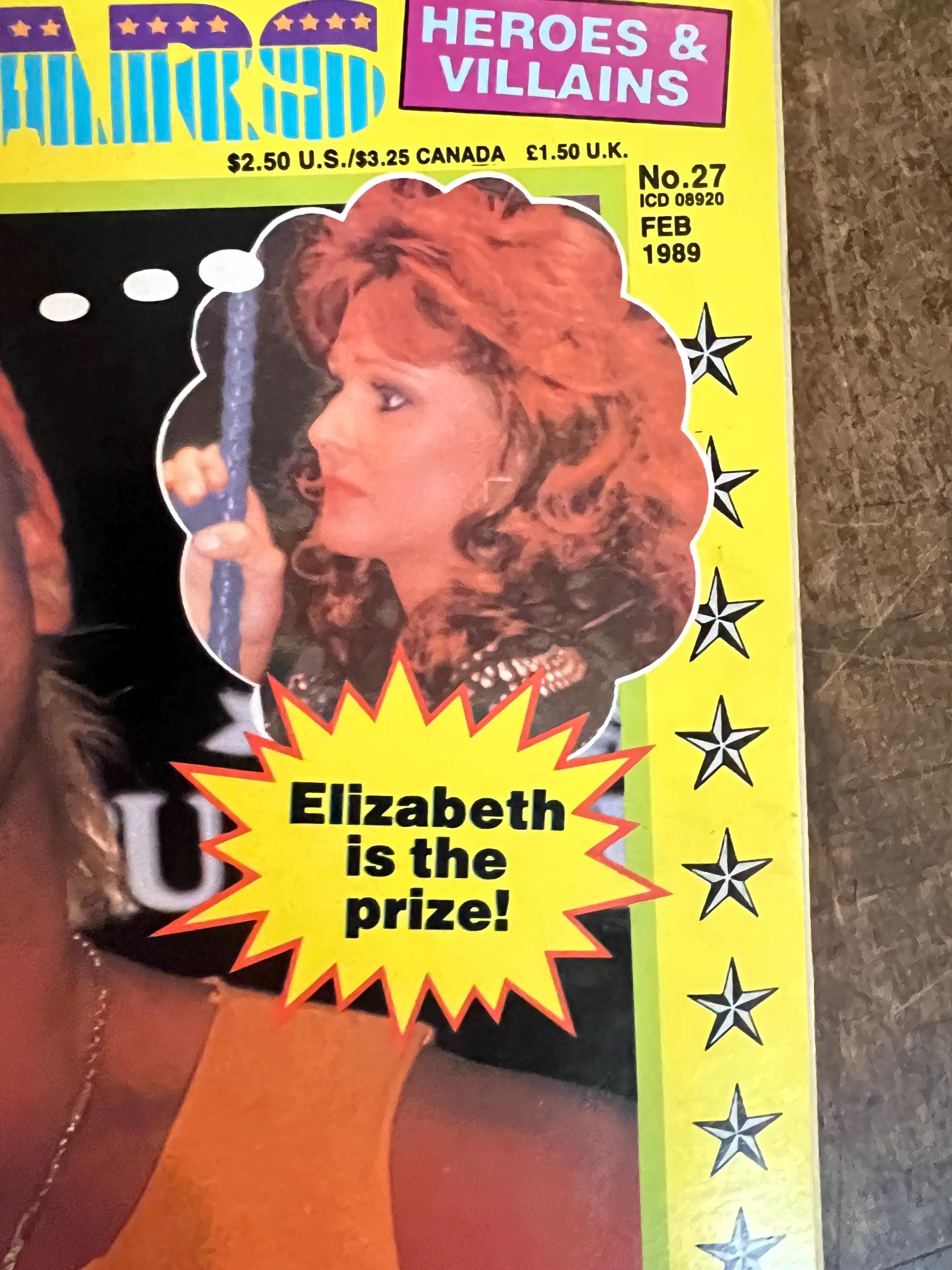 Wrestling All Stars Magazine  - February 1989 WWF WWE - Hulk Hogan Cover