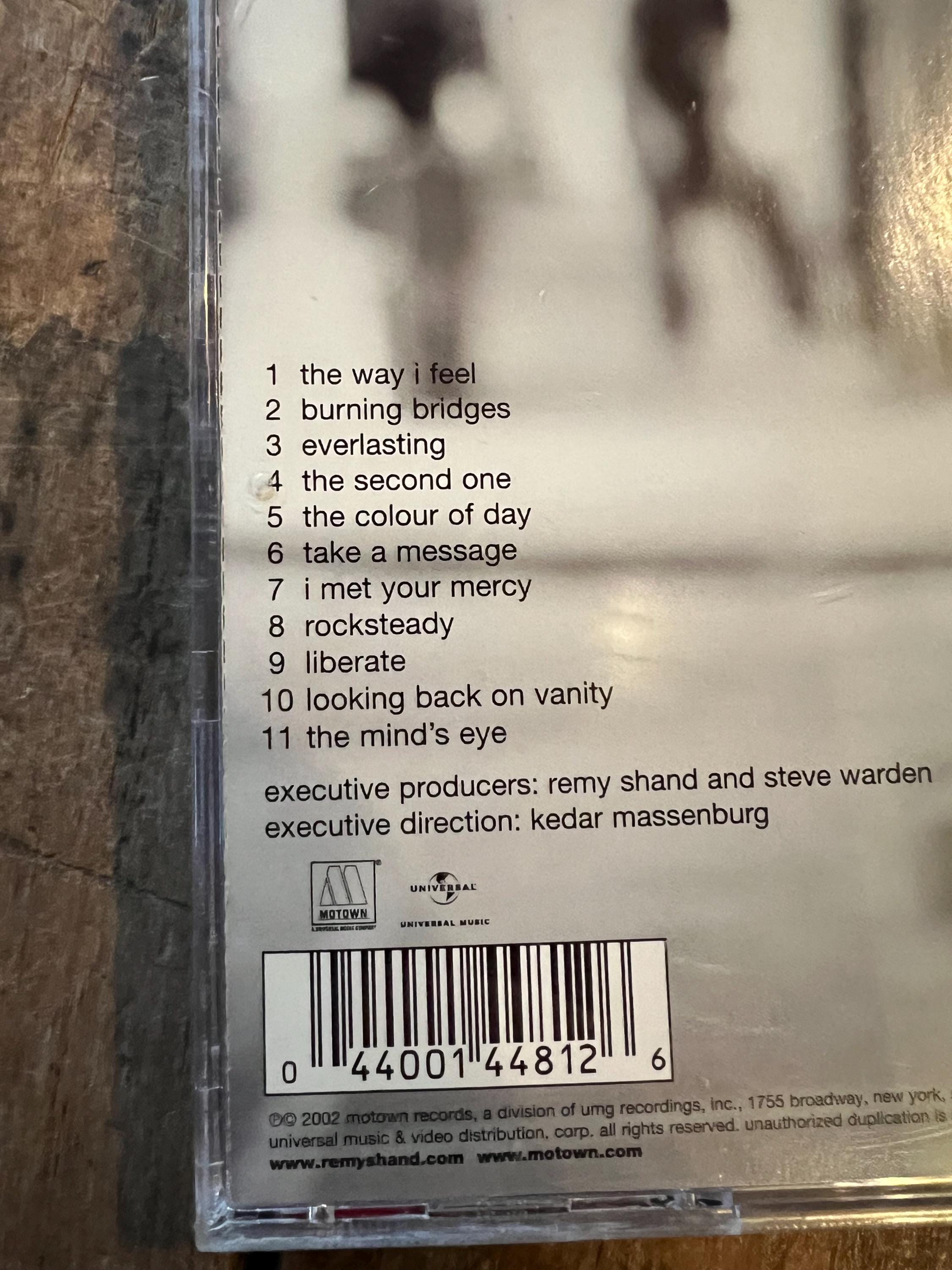 Remy Shand “The Way I Feel ” CD - 2001 Motown Records