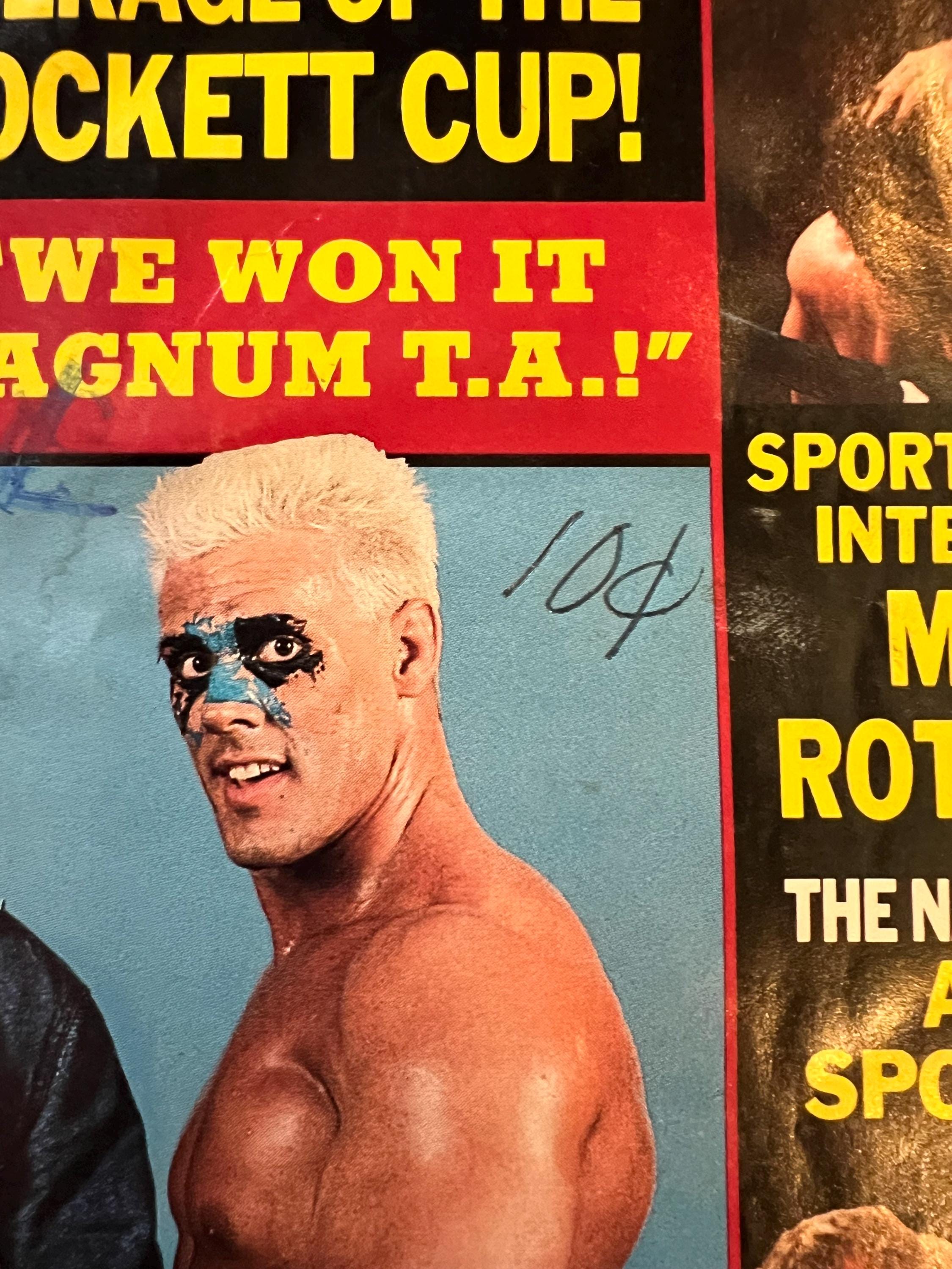 Sports Review Wrestling Magazine  - August 1988 - WWF WWE - Ultimate Warrior