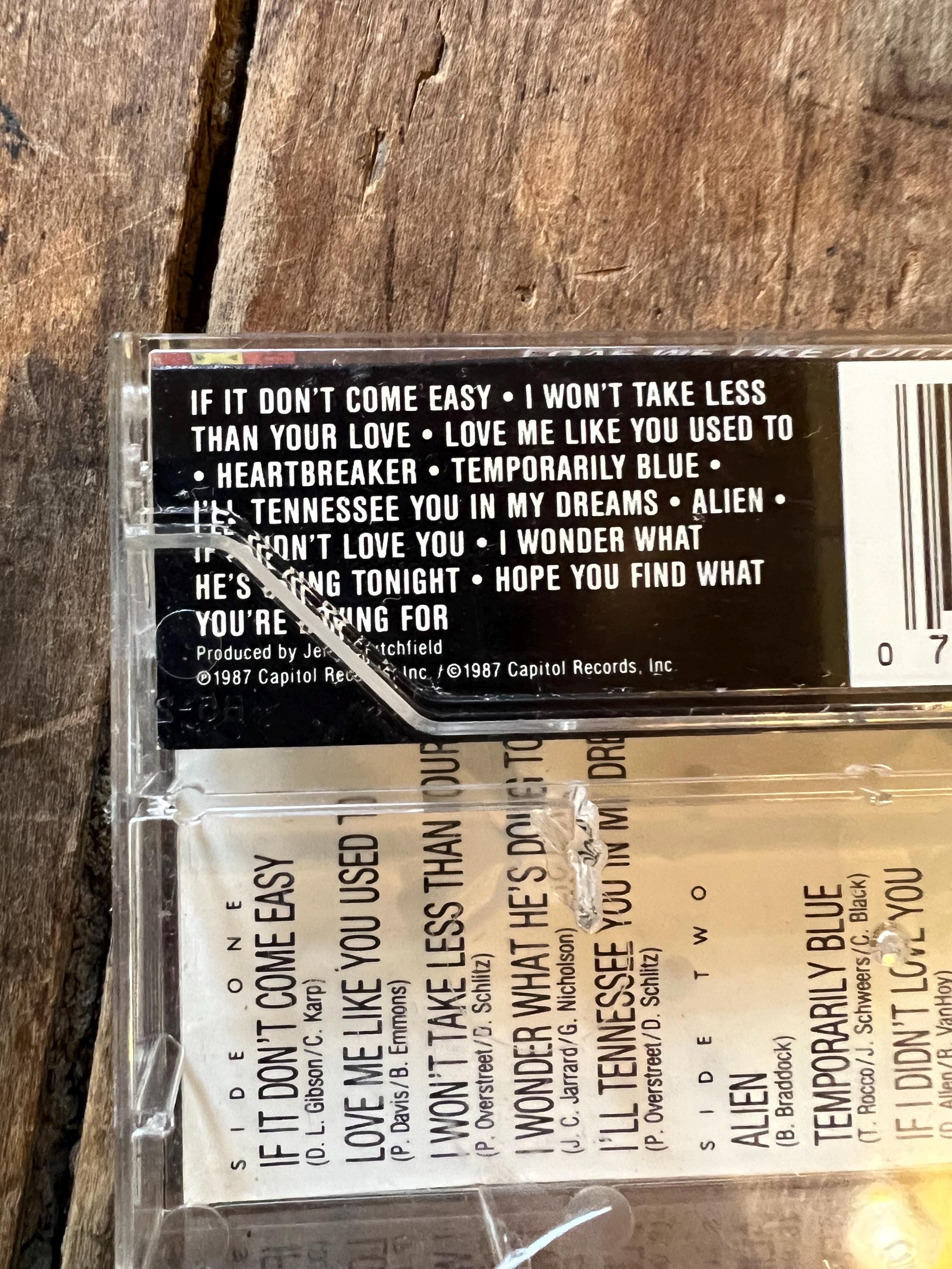 1987 Tanya Tucker “Love Me Like You Used To” Cassette Tape - Capitol Records