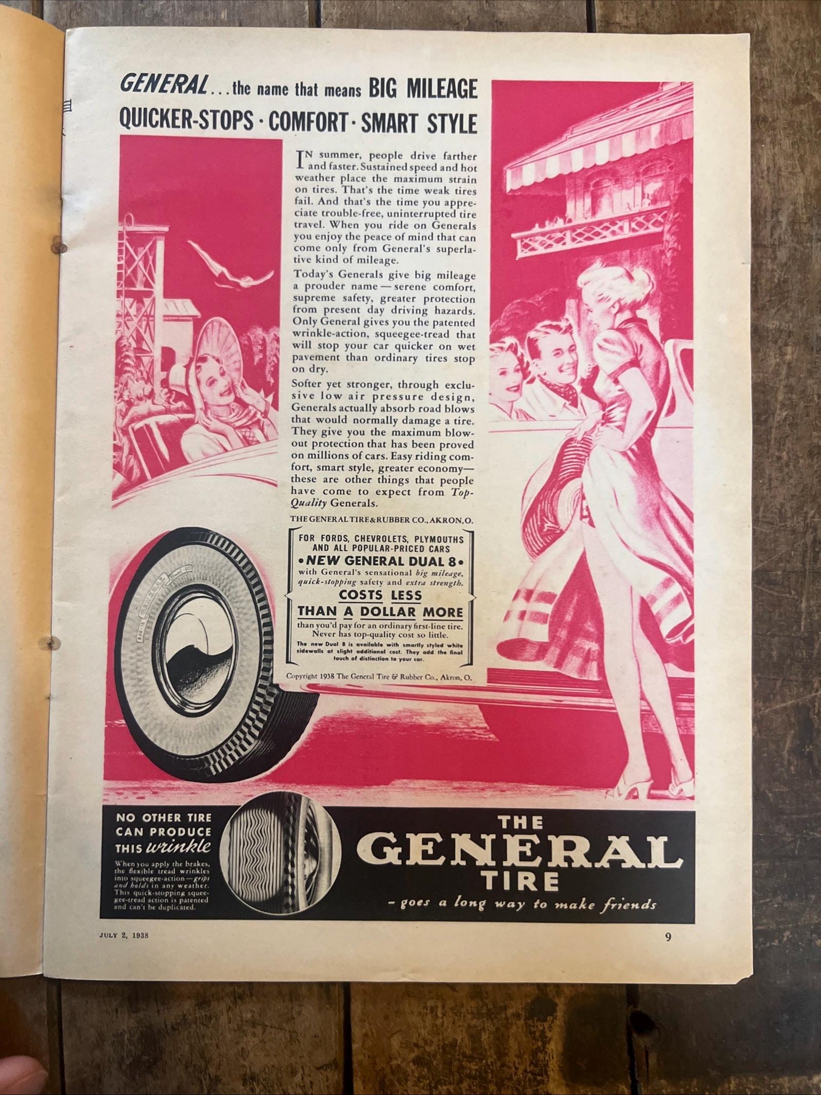 1938 Liberty Magazine – July Issue, Vintage Advertising Collectible