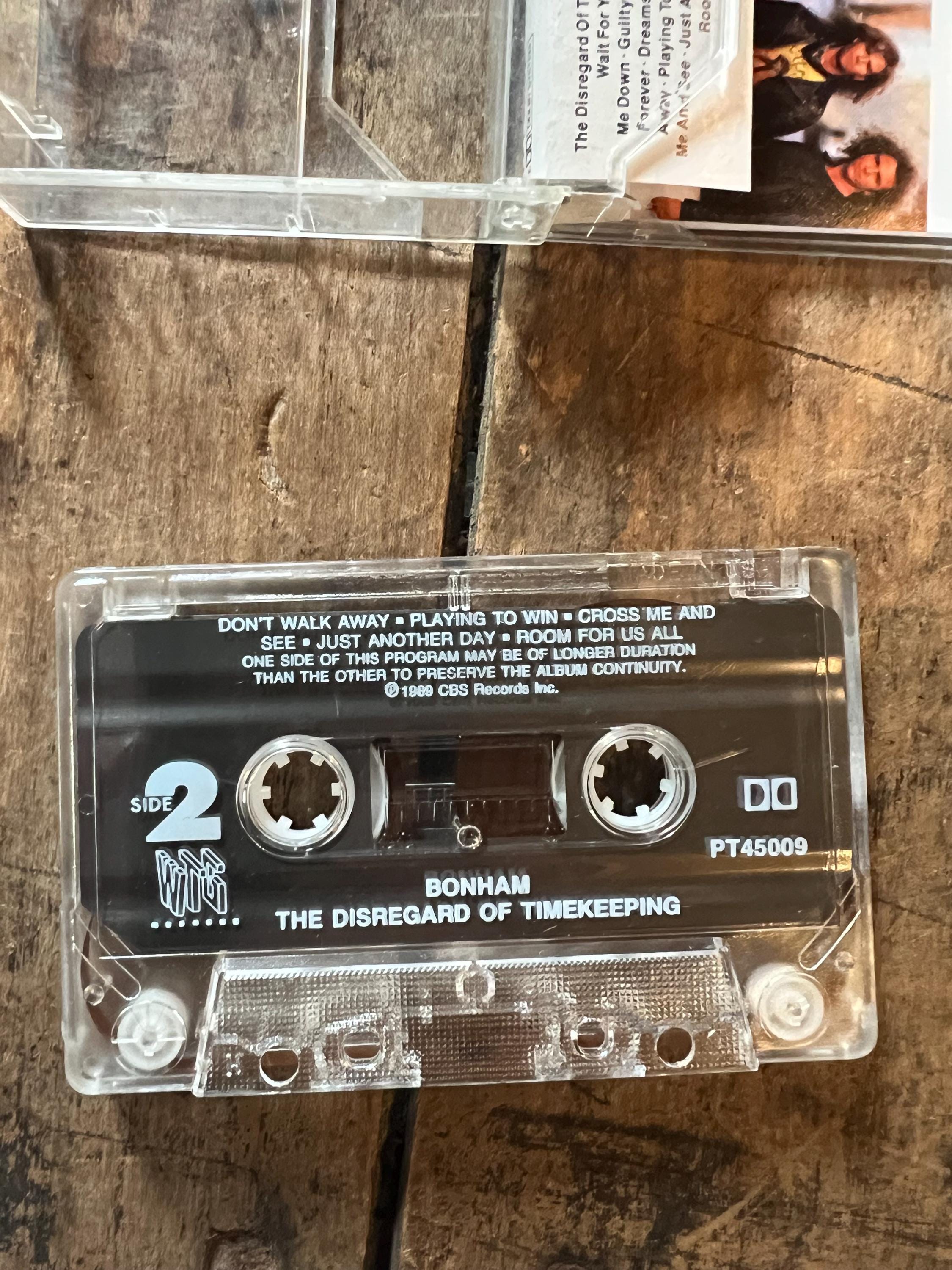 1989 Bonham “The Disregard of Timekeeping” Cassette Tape - WTG Records