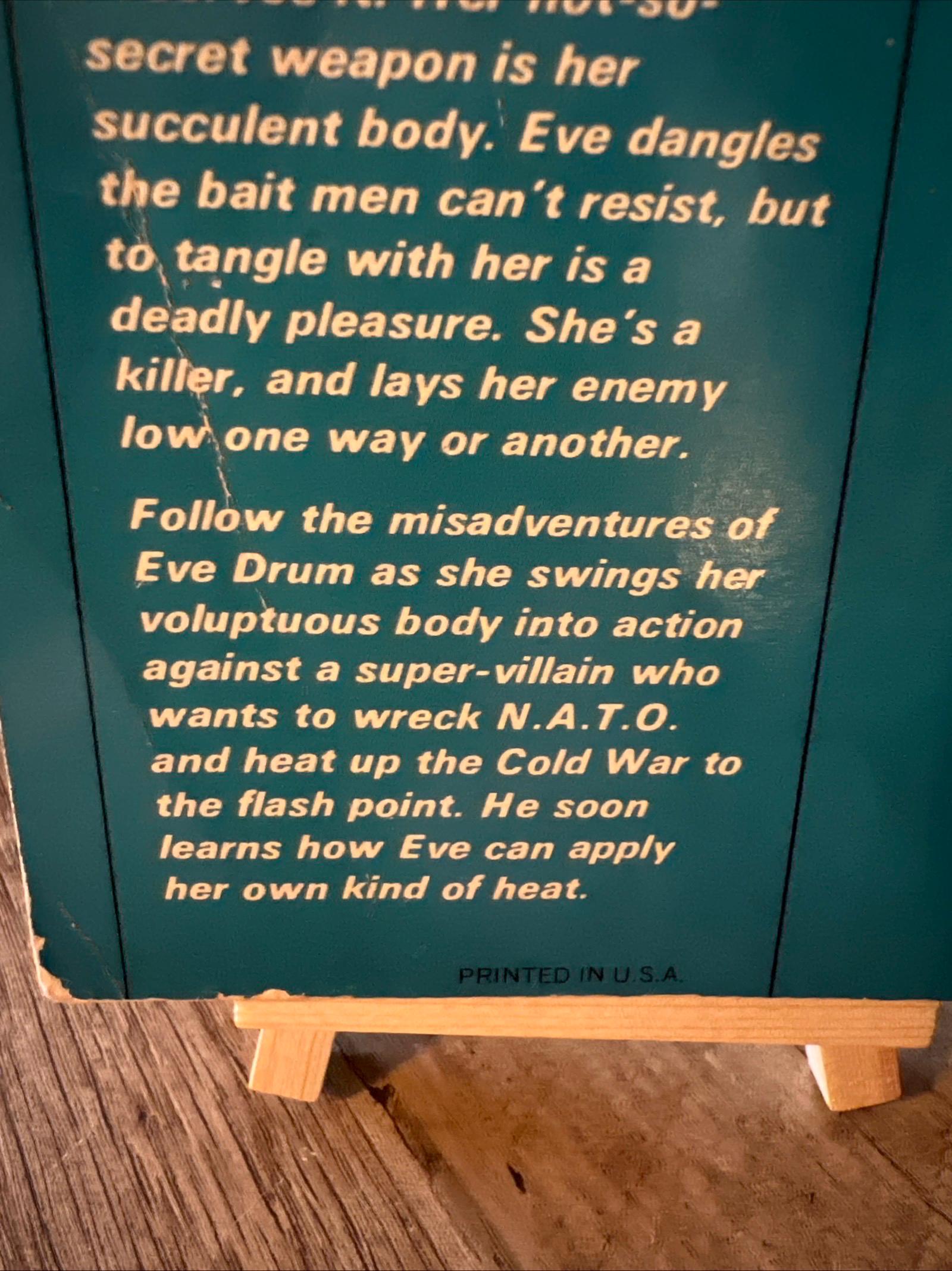 The Lady From L.U.S.T. by Rod Gray, 1973 Belmont Tower Book