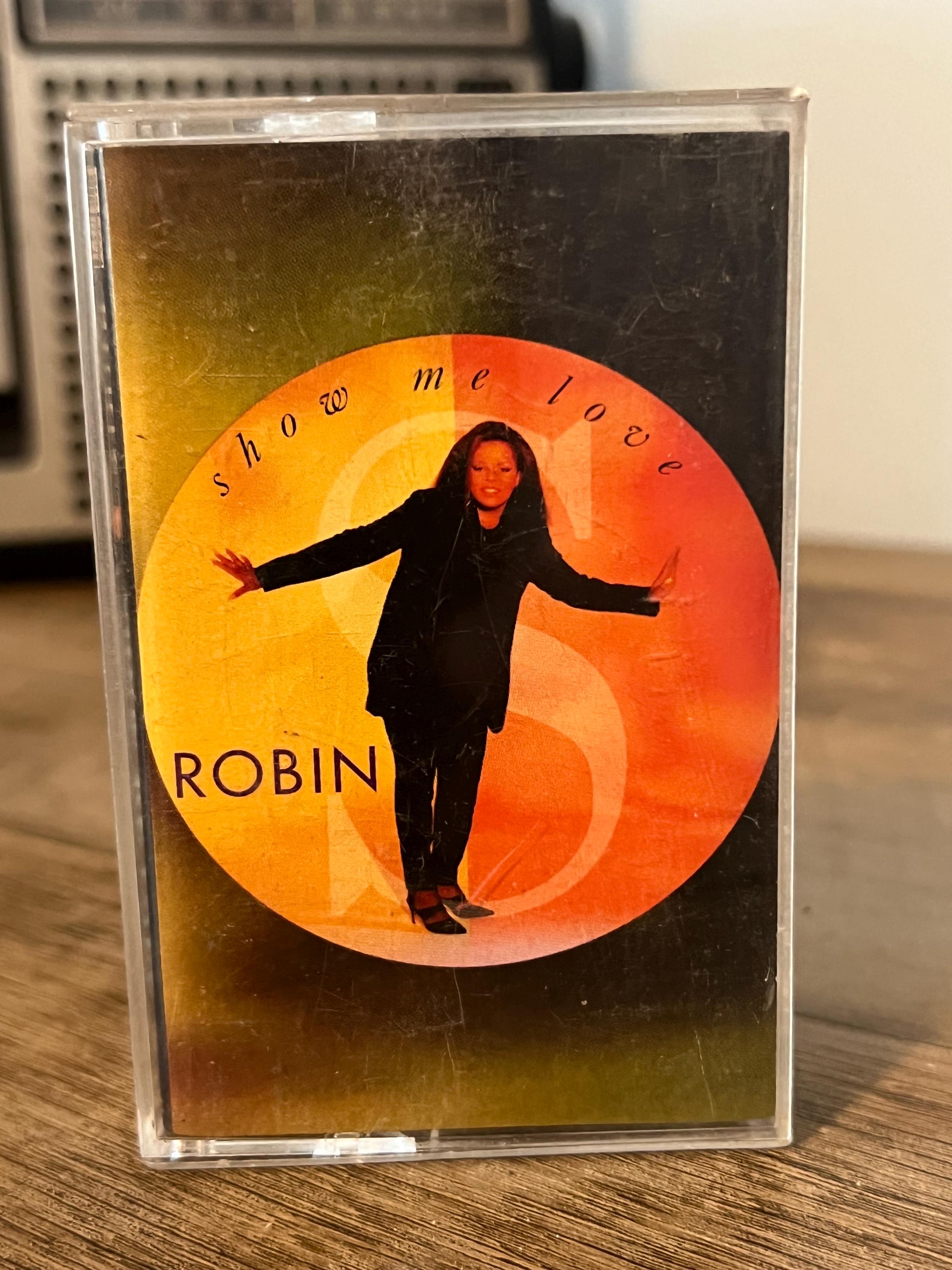 Vintage 1992 Robin S "Show Me Love" Cassette Tape - Atlantic Records