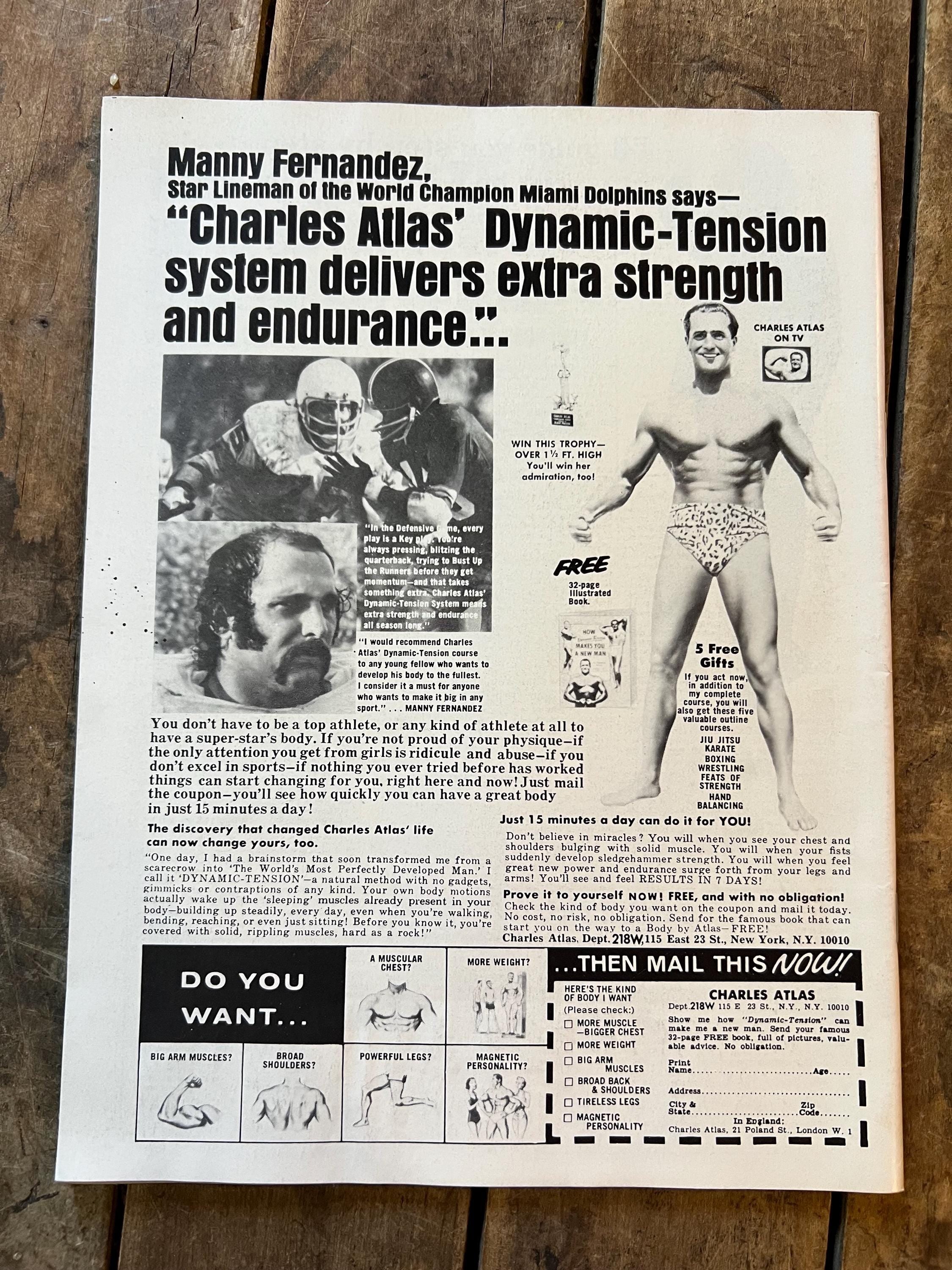 Inside Wrestling Magazine - September 1974 Issue - WWF / WWE - Killer Kowalski Cover