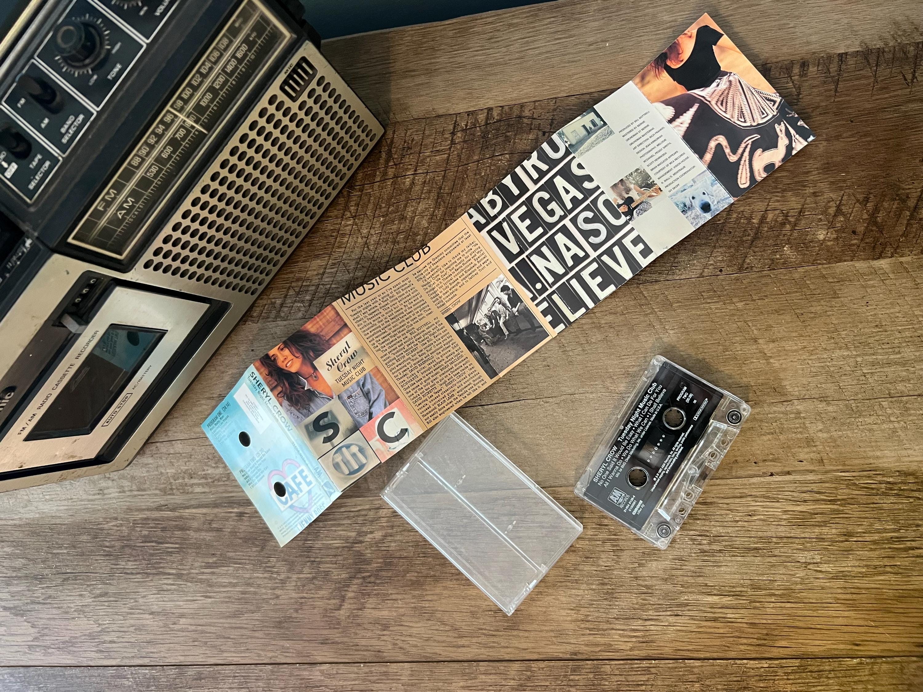 Vintage 1993 Sheryl Crow Cassette Tape: Tuesday Night Music Club