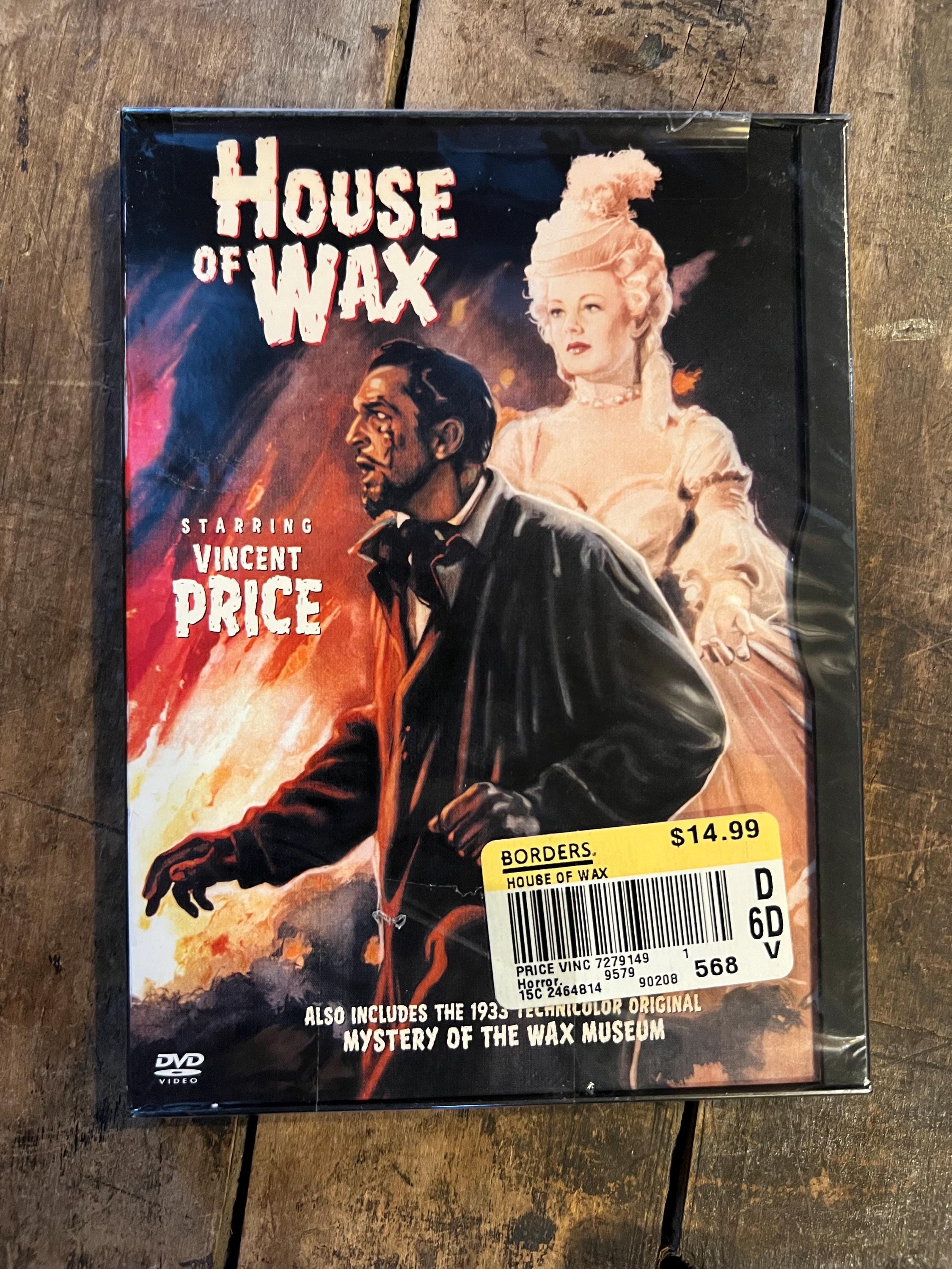House Of Wax ( DVD 1953 Film ) Vincent Price & Charles Bronson - New Sealed