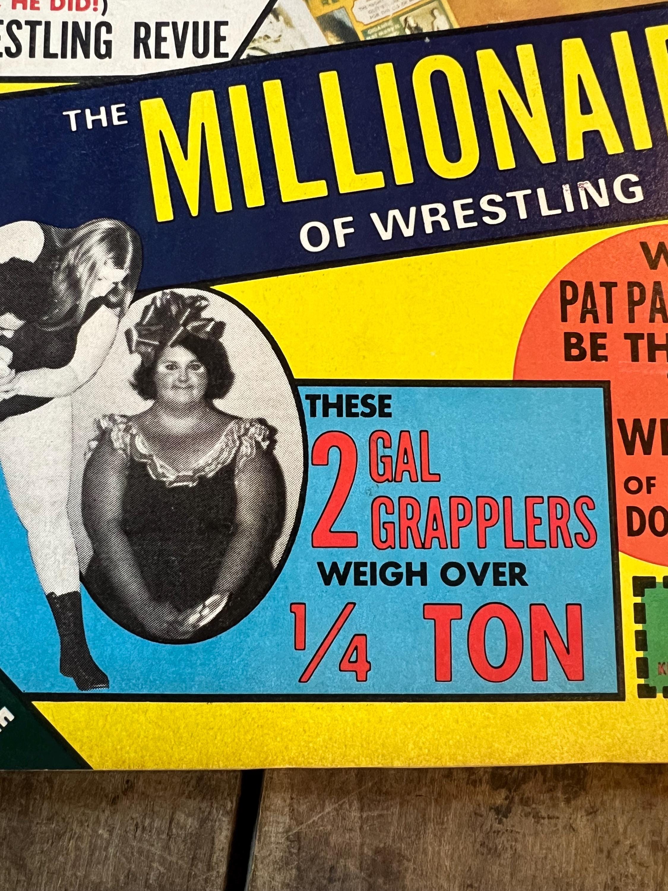 Wrestling Revue Magazine - November 1974 Issue - WWF / WWE - The SHEIK cover